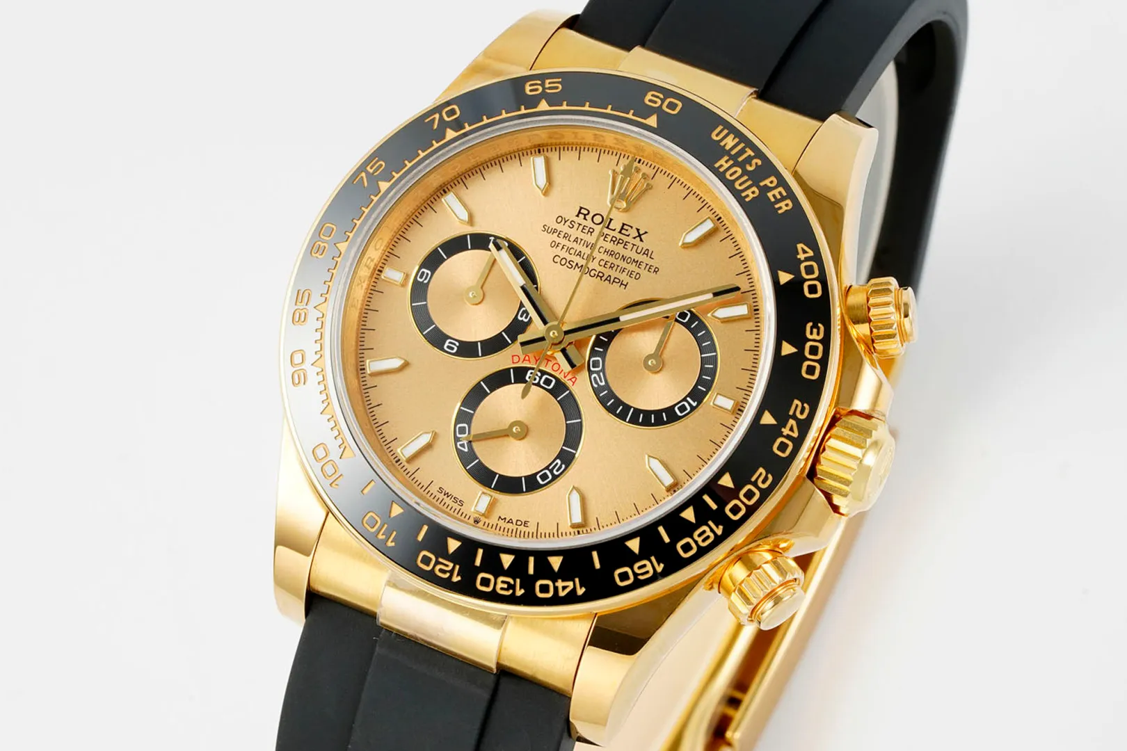 Rolex Daytona 126518 ERF Best Edition YG Dial on Oysterflex Strap JH4131 (Free Sprung) 21 beb0b095cfedee6 阿默表行AmoWatch
