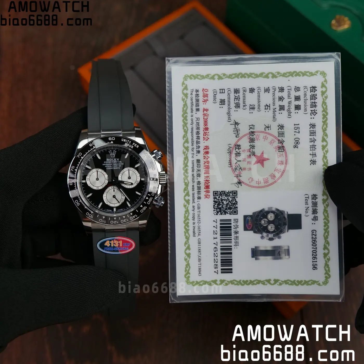 Rolex Daytona 126519 ERF Best Edition Black/Silver Dial on Oysterflex Strap JH4131 (Free Sprung) 99 bf086872f2e20e1 阿默表行AmoWatch