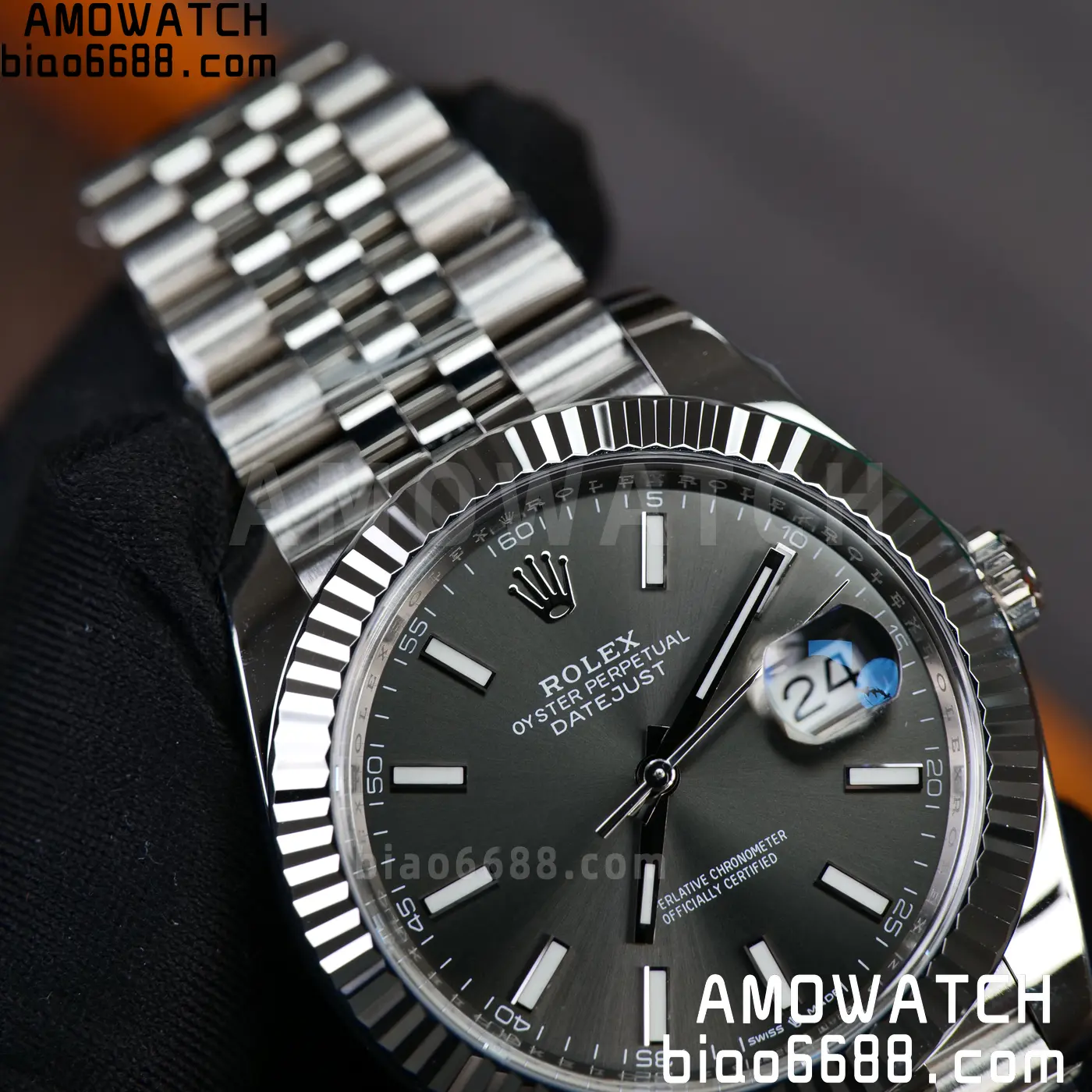 Rolex DateJust 41 126334 904L SS Clen Plus 1:1 Best Edition Black Stick Dial on Jubilee Bracelet DD3235 86 c98bf0c59cce01e 阿默表行AmoWatch