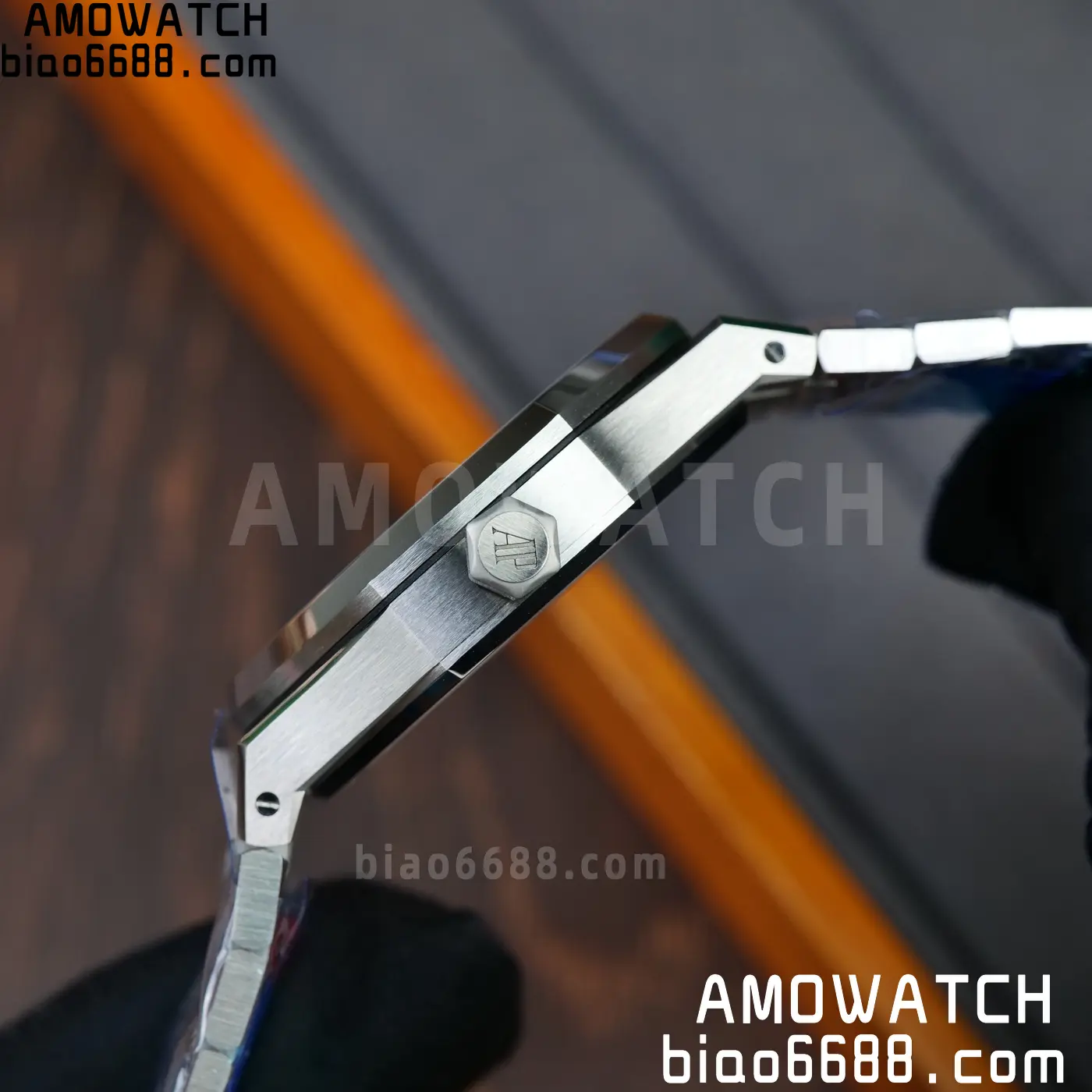 AP Royal Oak 41mm 15510ST SS DDF 1:1 Best Edition Gray Dial on SS Bracelet SA4302 Super Clone 75 c99ad818b0f61da AMO Watch