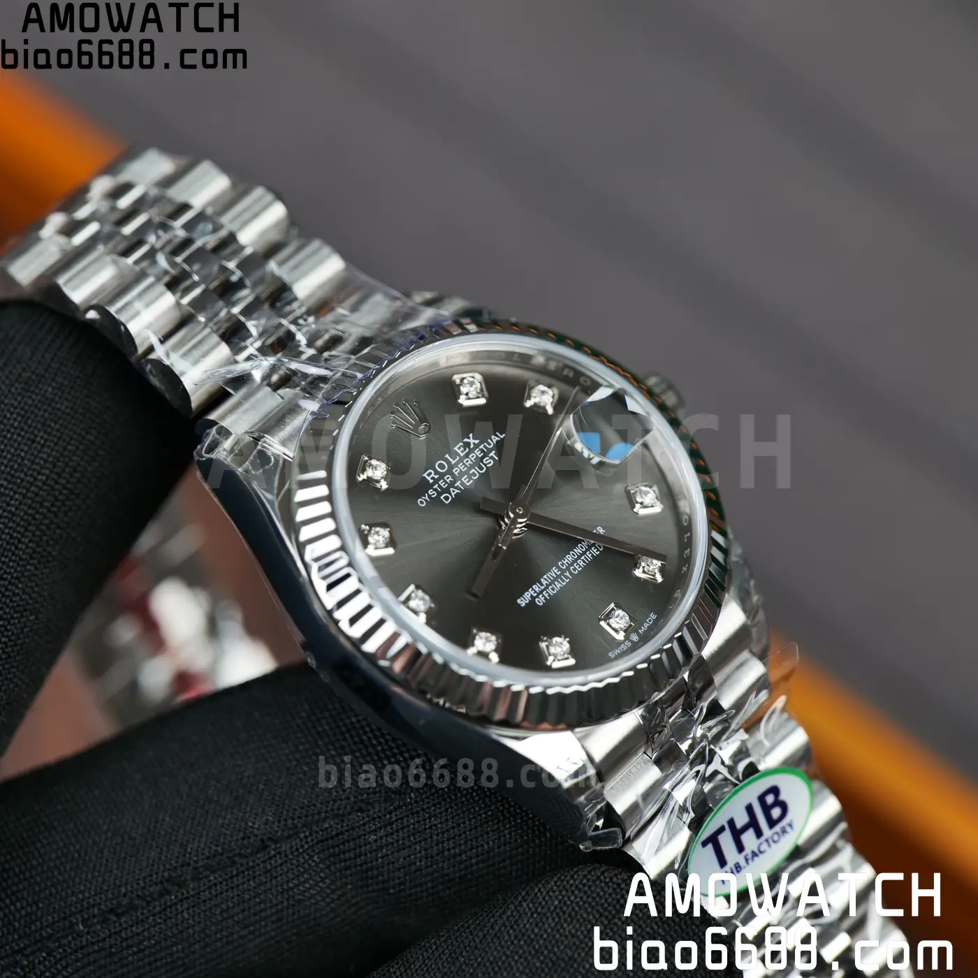 Rolex DateJust 31 278274 THBF 1:1 Best Edition 904L Steel Fluted Gray Dial on SS Jubilee Bracelet HZ Cal.2236 76 c9dc25211e47083 阿默表行AmoWatch
