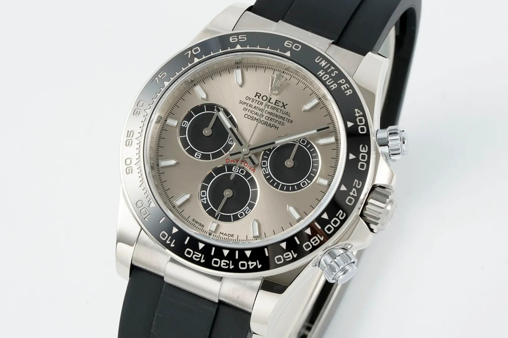 Rolex Daytona 126519 ERF Best Edition Gray/Black Dial on Oysterflex Strap JH4131 (Free Sprung) 21 ca080ad2bfaf87d 阿默表行AmoWatch