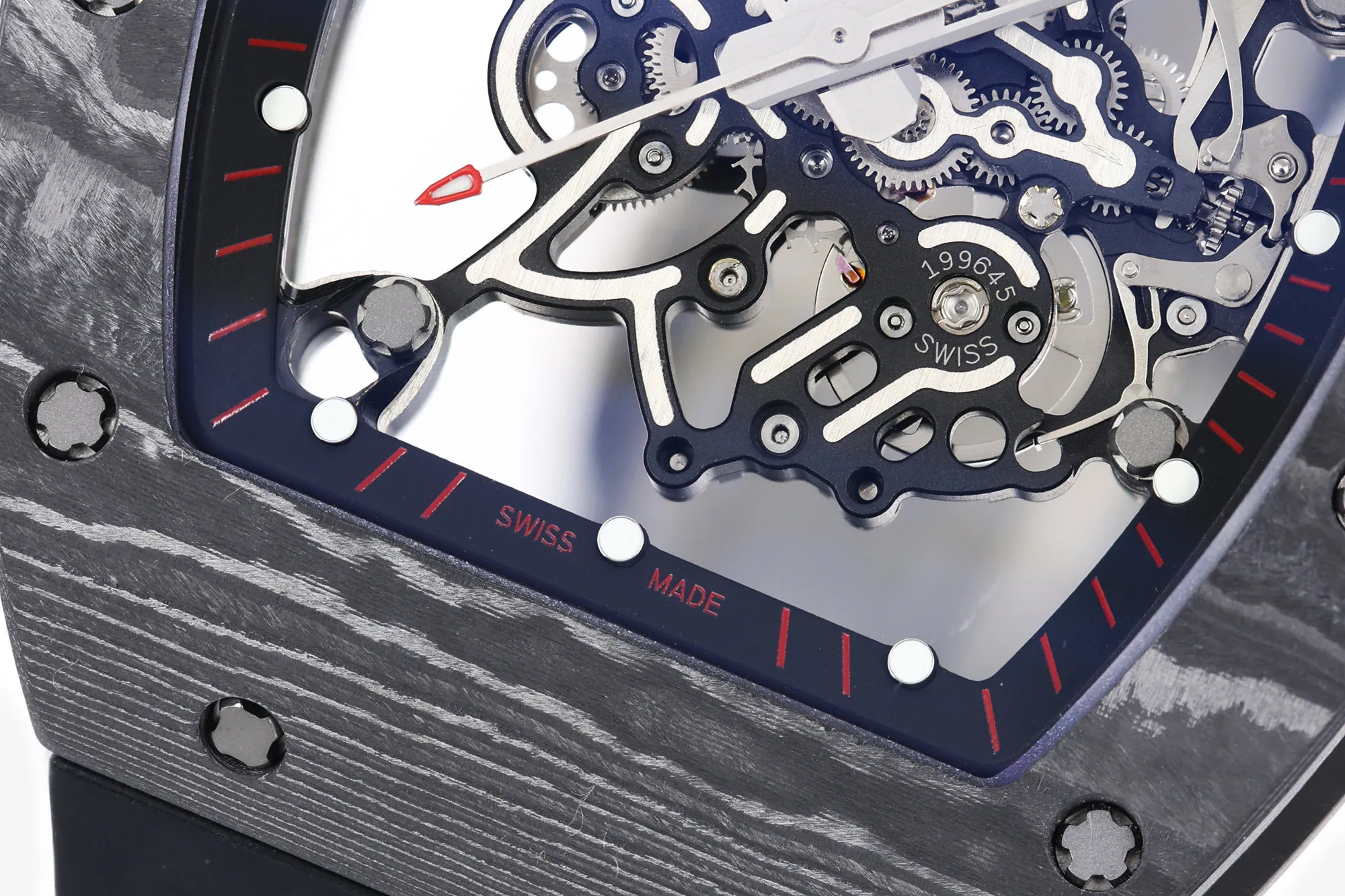 RICHARD MILLE RM055 RM 055 NTPT/Ti ZF 1:1 Best Edition Black Bezel Black Crown on Black Rubber Strap RMUL2 Super Clone V3 22 cc8c346f73de6bd AMO Watch