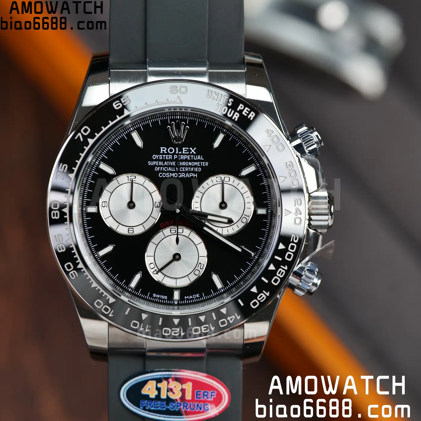 Rolex Daytona 126519 ERF Best Edition Black/Silver Dial on Oysterflex Strap JH4131 (Free Sprung) 75 cd5c8c0b8a598d8 阿默表行AmoWatch