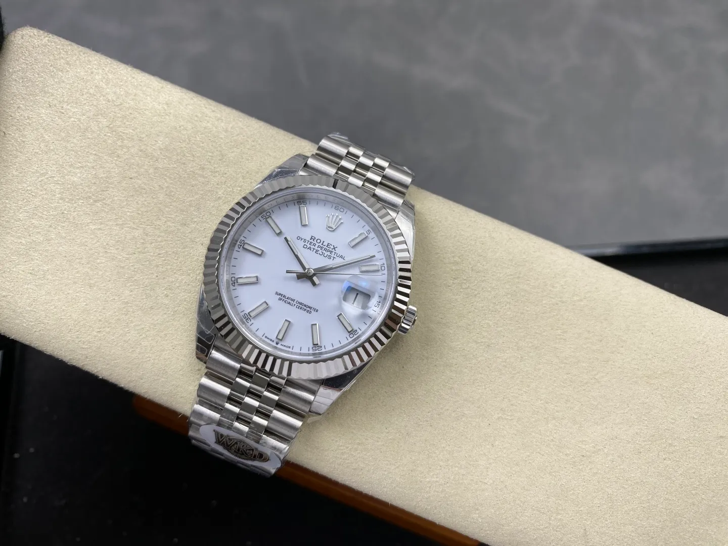 Rolex DateJust 41 126334 WKD 1:1 Best Edition White Dial on Jubilee Bracelet JH3235 (Free Sprung) 28 cd65d1f52026bbc AMO Watch