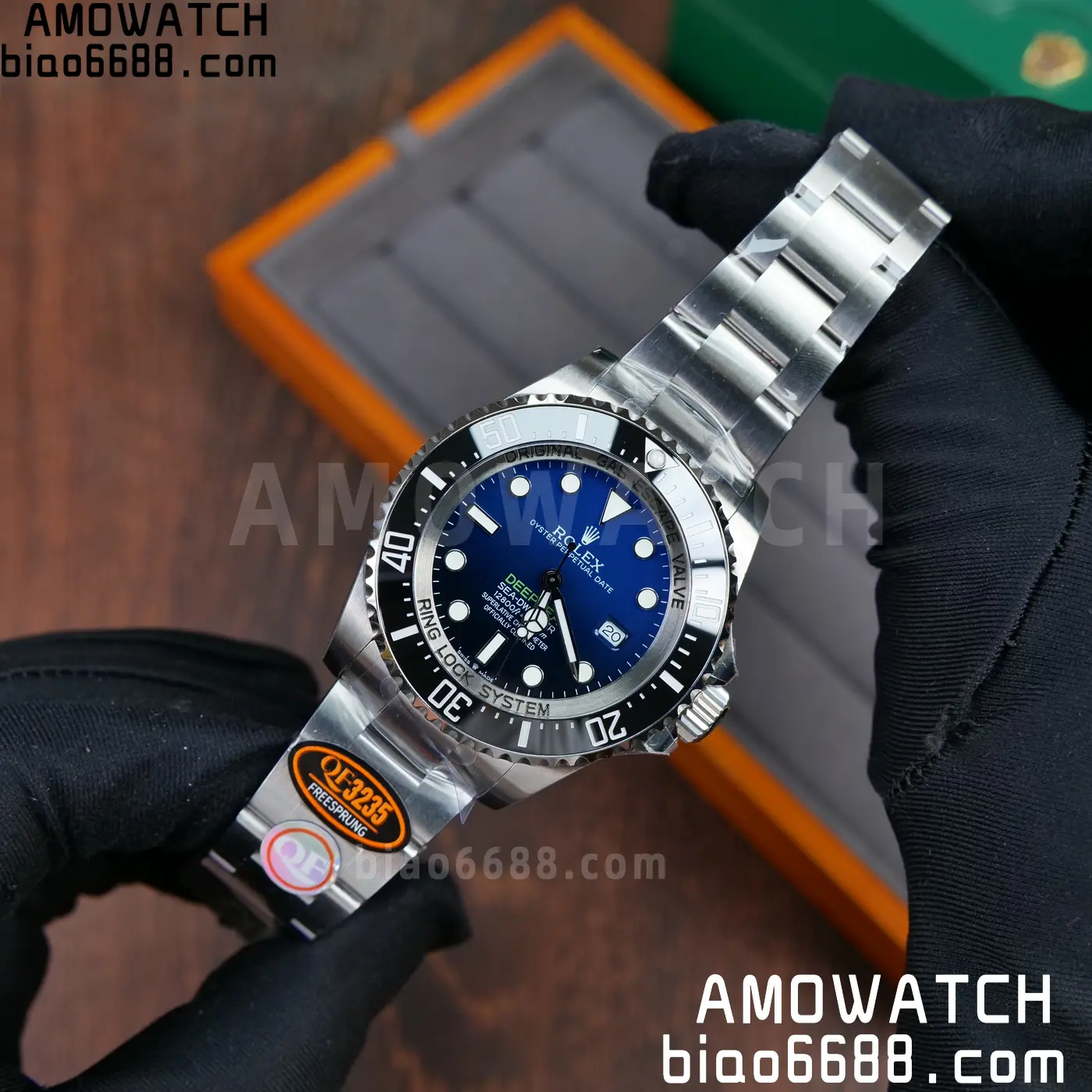 Rolex Sea Dweller D-Blue 126660 QF 1:1 Best Edition 904L SS Case and Bracelet JH3235 (Free Sprung) 74 d3f6081c7f30b53 AMO Watch