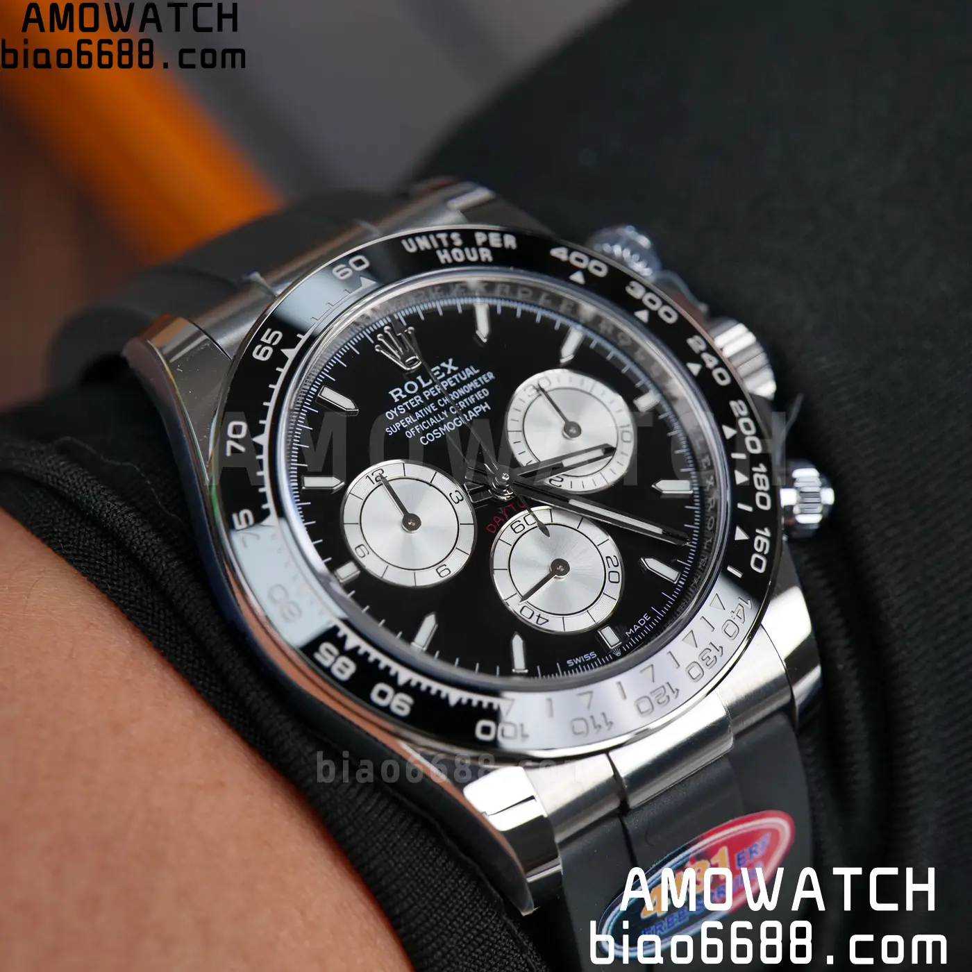 Rolex Daytona 126519 ERF Best Edition Black/Silver Dial on Oysterflex Strap JH4131 (Free Sprung) 96 d5373c763a01715 阿默表行AmoWatch