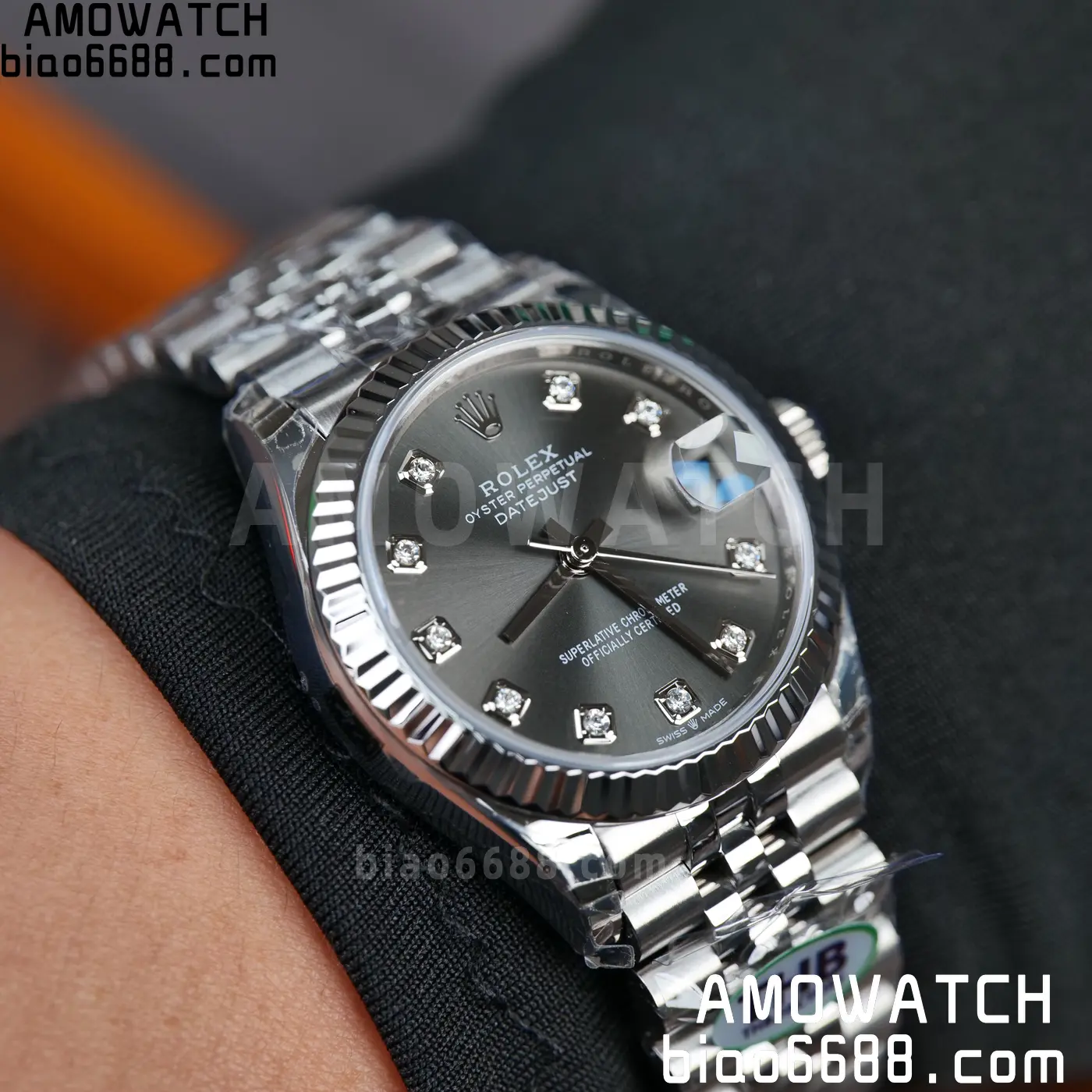Rolex DateJust 31 278274 THBF 1:1 Best Edition 904L Steel Fluted Gray Dial on SS Jubilee Bracelet HZ Cal.2236 62 db20cb0082764cc 阿默表行AmoWatch