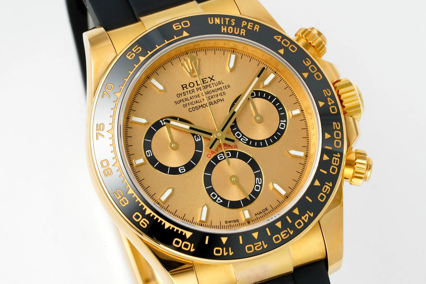 Rolex Daytona 126518 ERF Best Edition YG Dial on Oysterflex Strap JH4131 (Free Sprung) 20 dbcc0b4e553b712 阿默表行AmoWatch