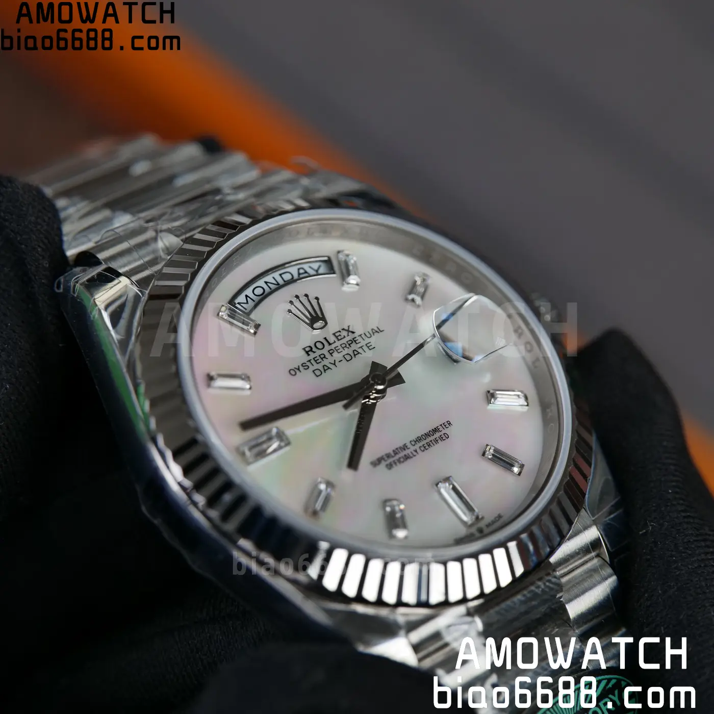 Rolex Day Date 40 SS 228236 RCF 1:1 Best Edition MOP Dial on President Bracelet VR3255 (211g) 77 dc98666a327536c 阿默表行AmoWatch