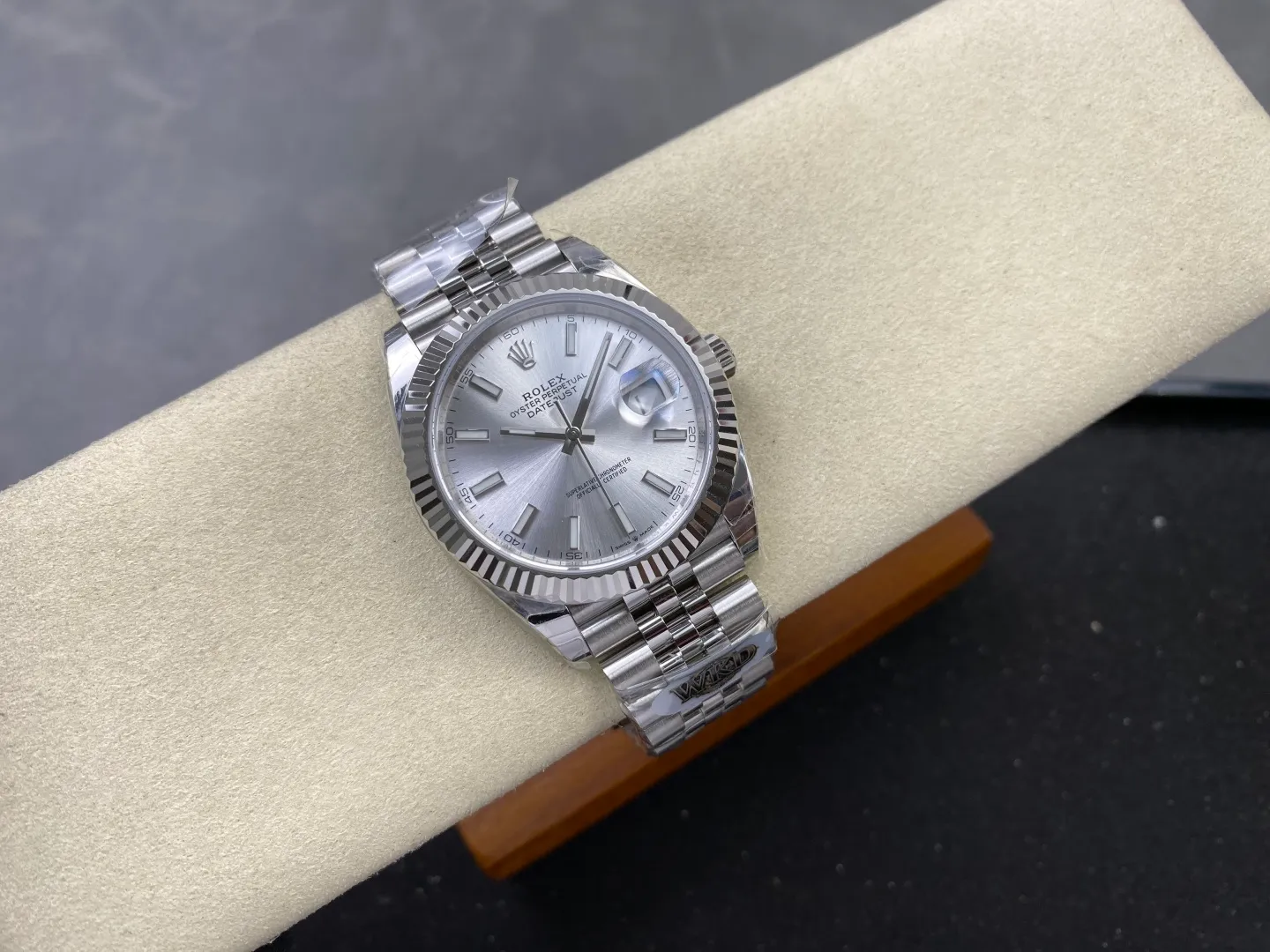 Rolex DateJust 41 126334 WKD 1:1 Best Edition Silver Dial on Jubilee Bracelet JH3235 (Free Sprung) 27 e05804755a70292 AMO Watch
