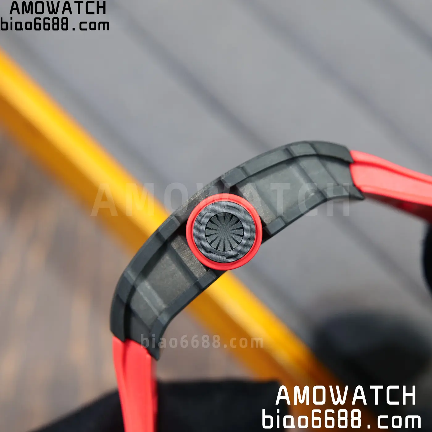 RICHARD MILLE RM35-02 NTPT Mille Studio 1:1 Best Edition on Red Rubber Strap RMUL1 Super Clone (Custom Case Set) 100 e3952c584b1a0a1 AMO Watch