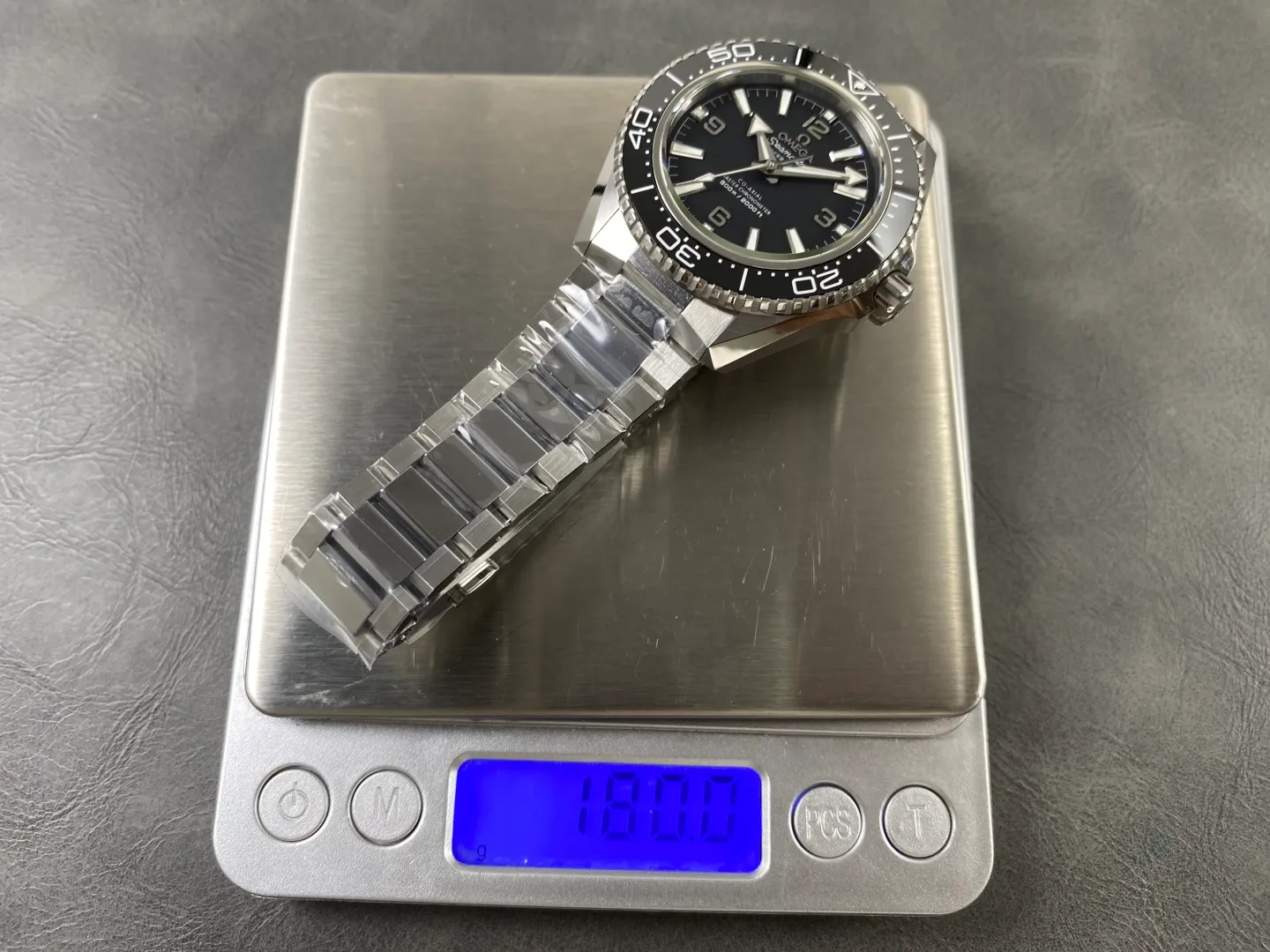 Omega Planet Ocean 600M SS Black VSF 1:1 Best Edition on SS Bracelet VS8912 27 eaaea698d4becee 阿默表行AmoWatch