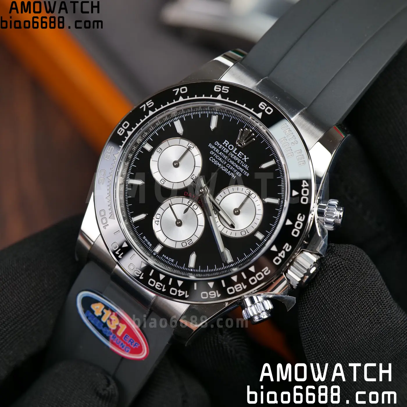 Rolex Daytona 126519 ERF Best Edition Black/Silver Dial on Oysterflex Strap JH4131 (Free Sprung) 77 ec7f84f018f3520 阿默表行AmoWatch