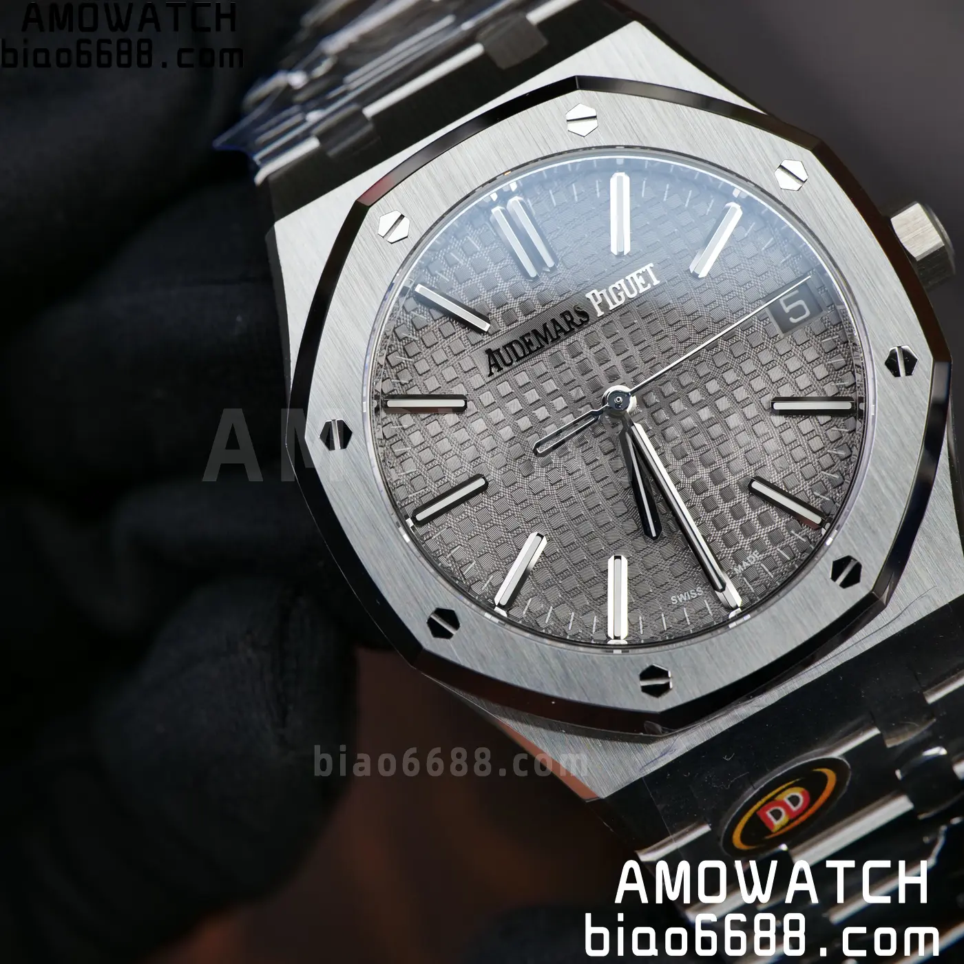 AP Royal Oak 41mm 15510ST SS DDF 1:1 Best Edition Gray Dial on SS Bracelet SA4302 Super Clone 80 f11eec6bc3afb82 AMO Watch