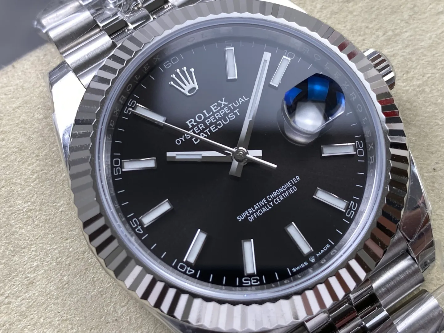 Rolex DateJust 41 126334 WKD 1:1 Best Edition Black Dial on Jubilee Bracelet JH3235 (Free Sprung) 27 f2938273f2ded51 AMO Watch
