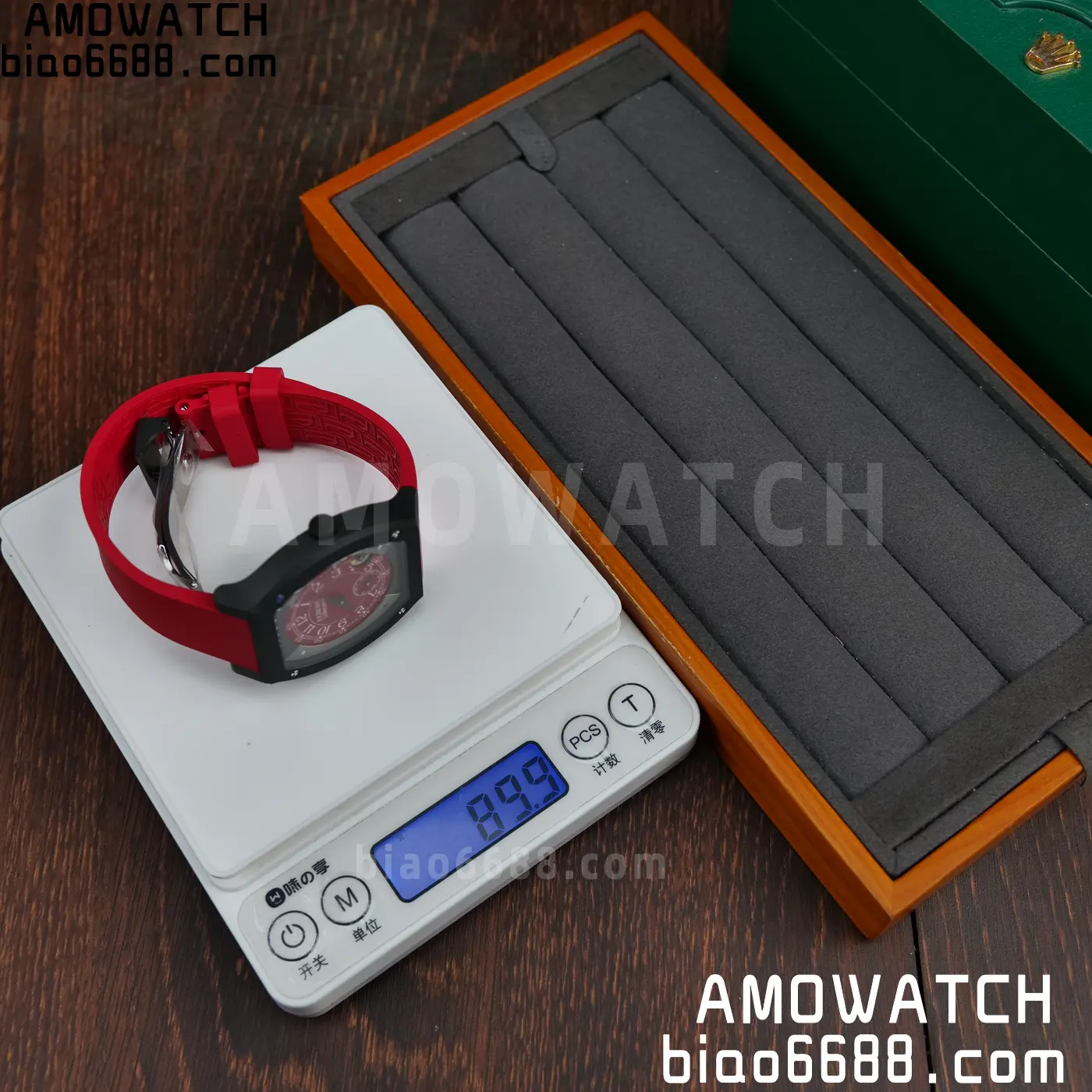 F.P.Journe Elegante PVD FPJF Best Edition Red Dial on Red Rubber Strap Quartz 93 00e96694c535ae4 阿默表行AmoWatch