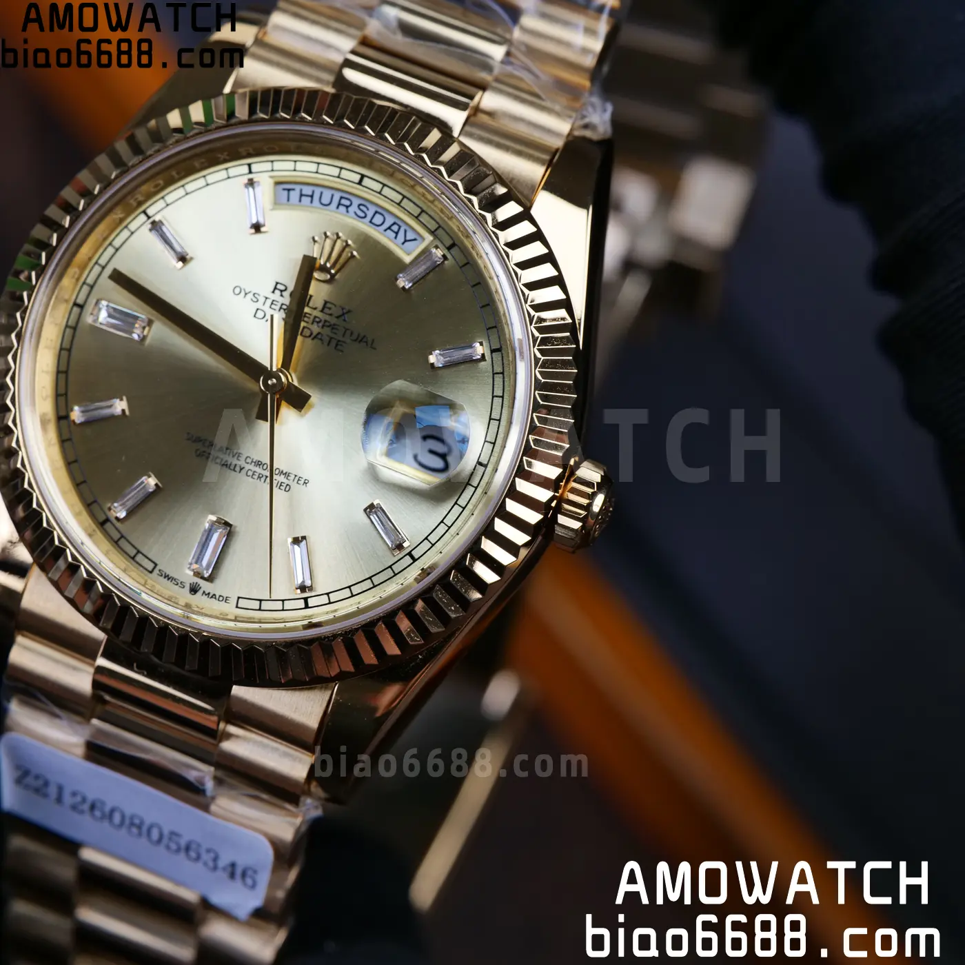 Custom Made Rolex Day Date 40 YG CBDF 1:1 Best Edition (Weighted) 70 041f78f1e53beac AMO Watch