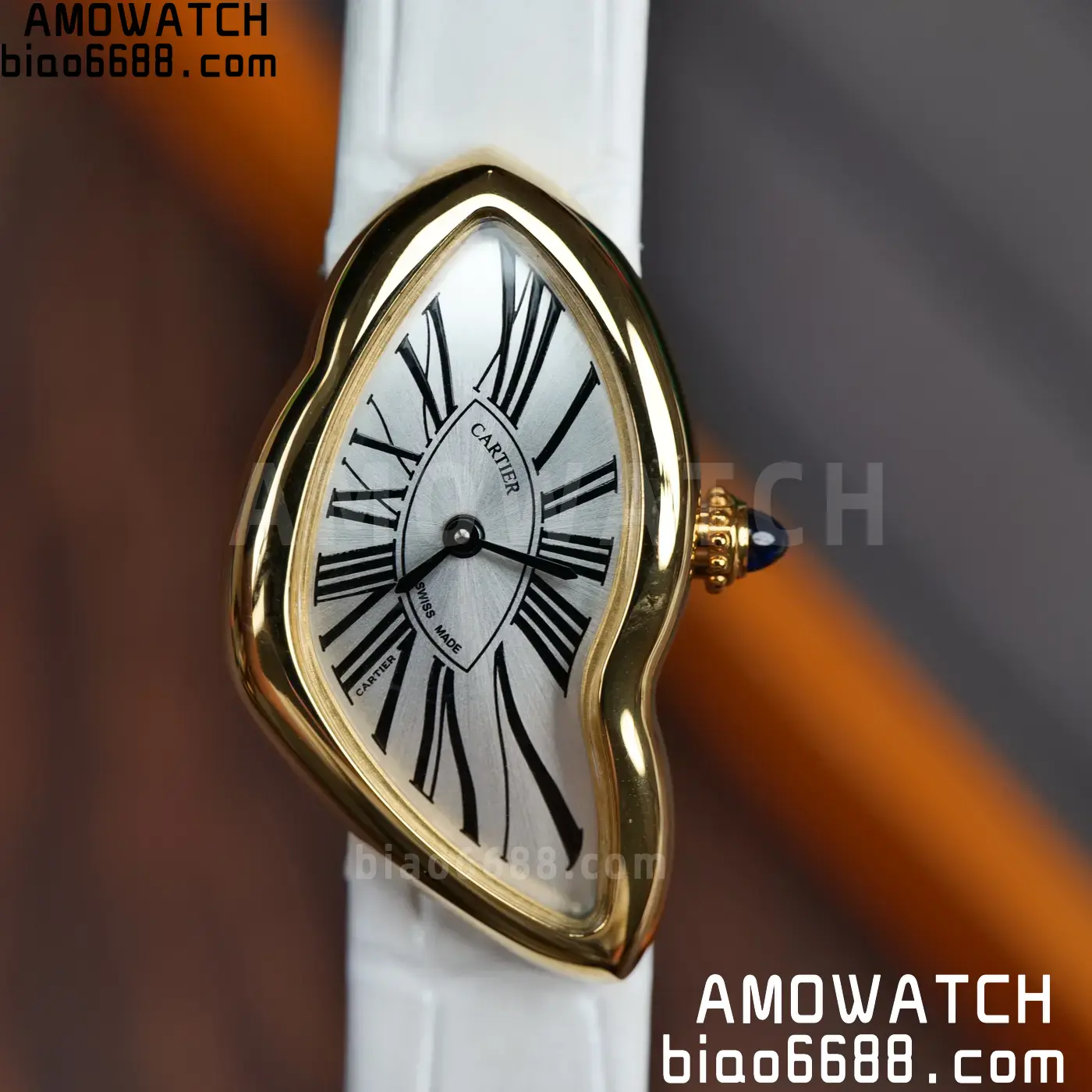 Cartier CRASH 23mm YG White dial Quartz 67 0533462b4b8c363 阿默表行AmoWatch