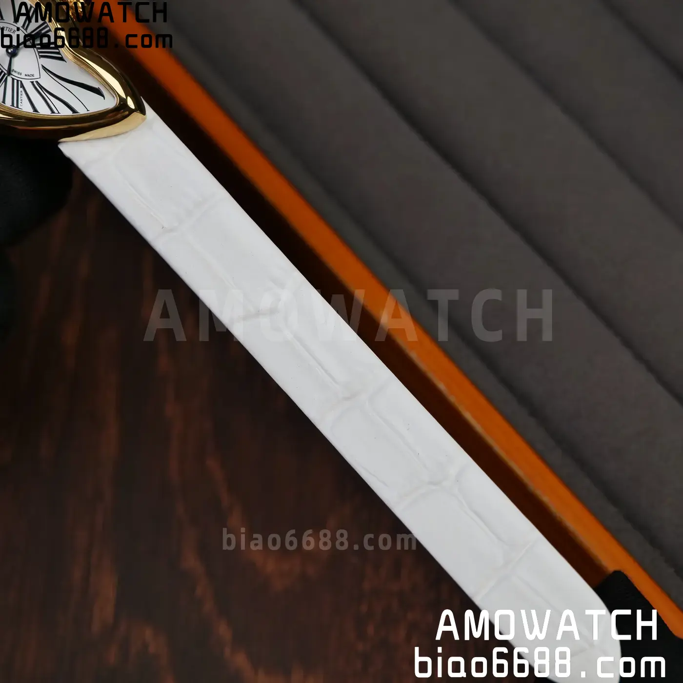 Cartier CRASH 23mm YG White dial Quartz 65 072bb5fb21ef4e6 阿默表行AmoWatch