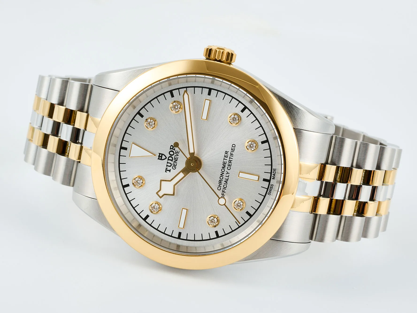 Tudor Black Bay One 41 SS/YG HTF 1:1 Best Edition Silver Diamonds Dial on SS/YG Bracelet A26J 24 09f18875f4a982d AMO Watch