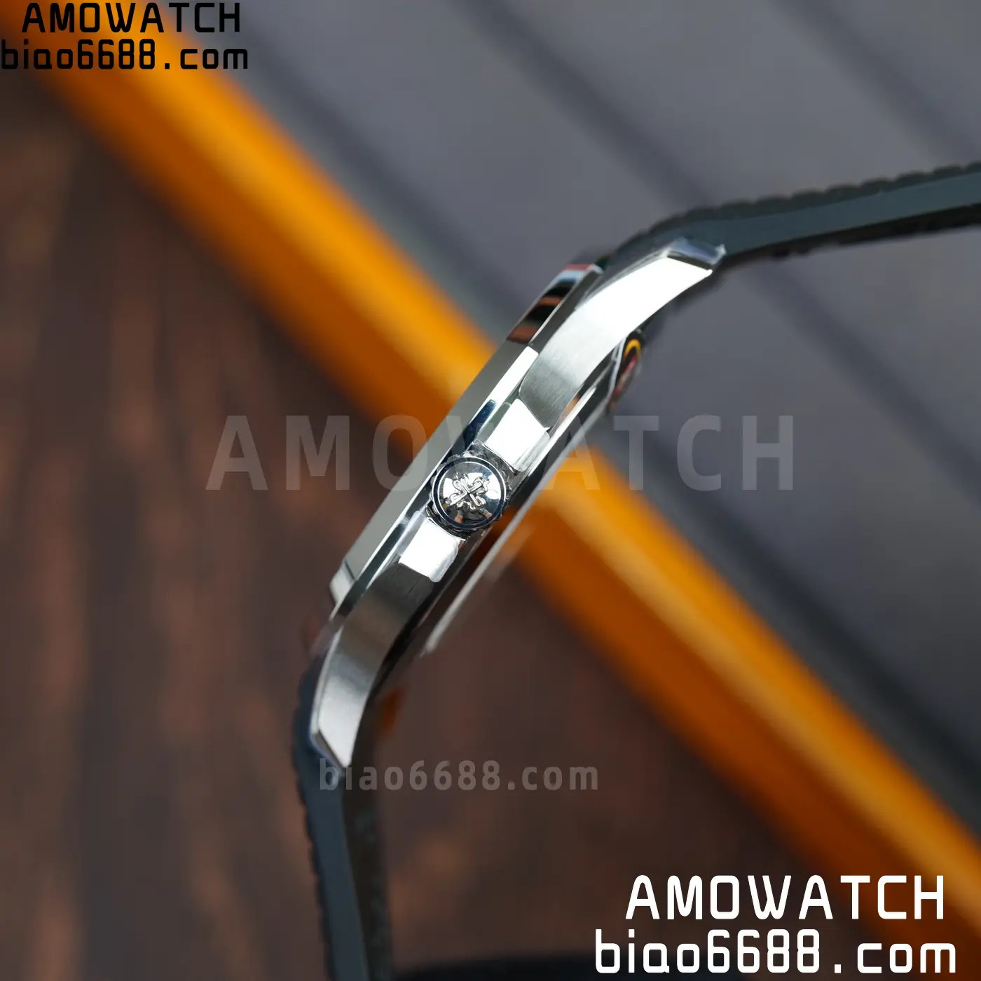 PP Aquanaut 5167 SS DDF 1:1 Best Edition Gray Dial on Black Rubber Strap DD324 30 0a2a4fff3244357 AMO Watch