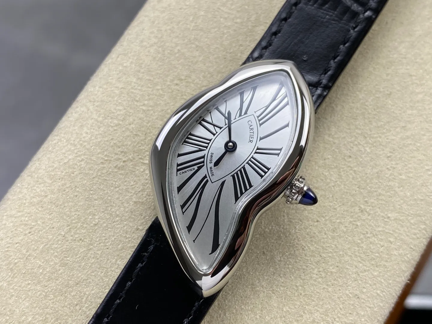 Cartier CRASH SS 23mm Silver dial Quartz 29 0b466254686a5dd AMO Watch