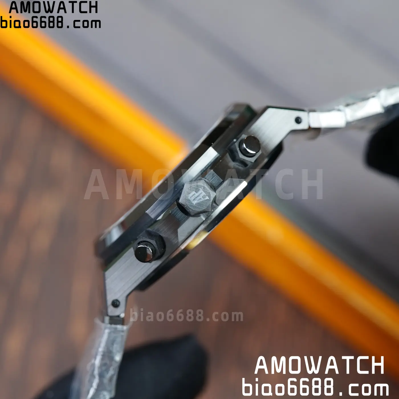 AP Royal Oak Chrono 26240 Black Ceramic ZF 1:1 Best Edition on Ceramic Bracelet SA4401 Super Clone V2 (Free Sprung) 74 0bff26922e5357c AMO Watch