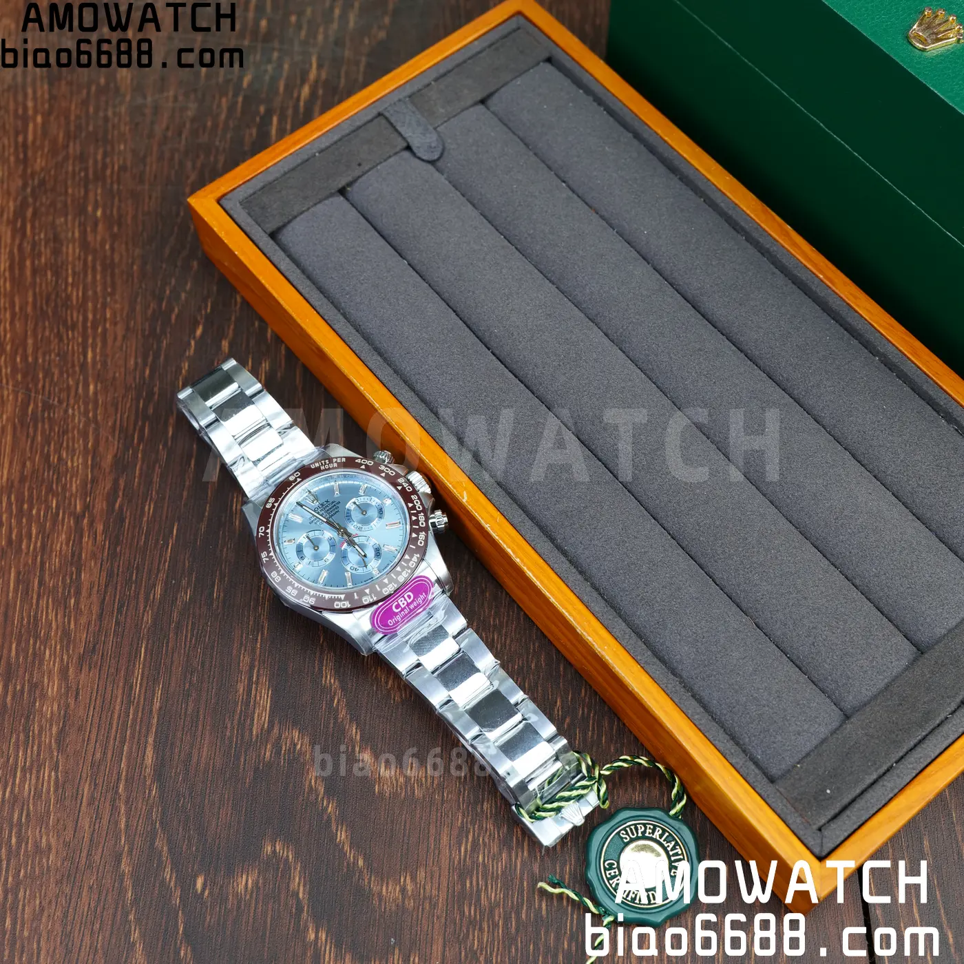 Rolex Daytona 116506 CBDF 1:1 Best Edition Ice Blue Crystal Dial on SS Bracelet 4130 210g 62 0cf5ff451f897b0 AMO Watch