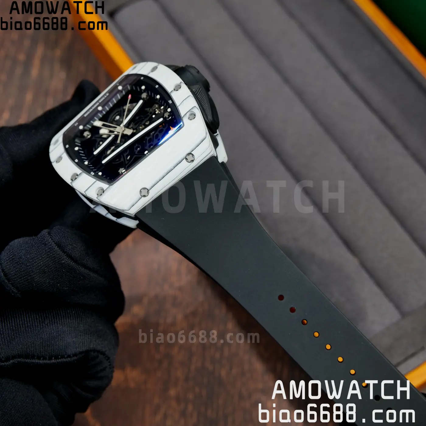 RICHARD MILLE RM61-01 RM6101 A9F 1:1 Best Edition Black Bezel Strap RMUL3 Free Sprung 77 0eb02e550612beb 阿默表行AmoWatch