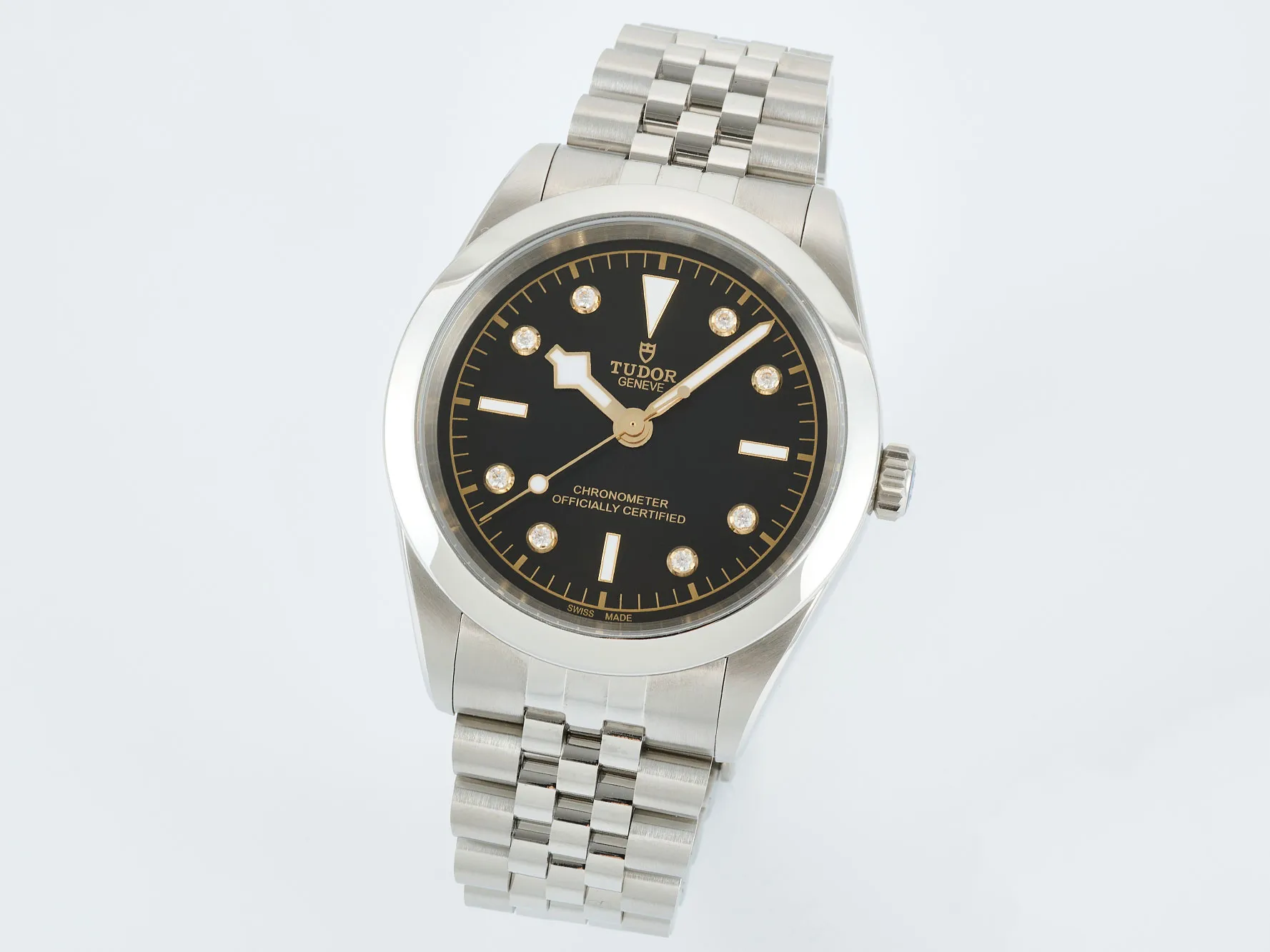 Tudor Black Bay One 41 SS HTF 1:1 Best Edition Black Diamonds Dial on SS Bracelet A26J 23 0f09eed9c54e043 AMO Watch