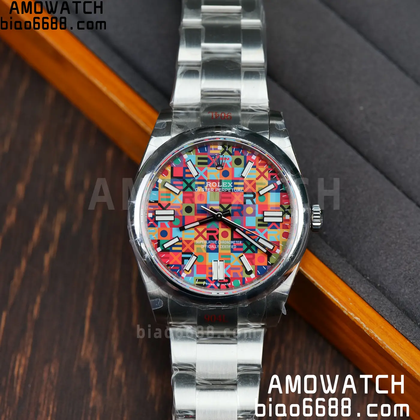 Rolex Oyster Perpetual 41mm 134300 QF 1:1 Best Edition Celebration Dial On SS Bracelet SH3230 (Free Sprung) 85 0fcbb9d90ef5a18 AMO Watch