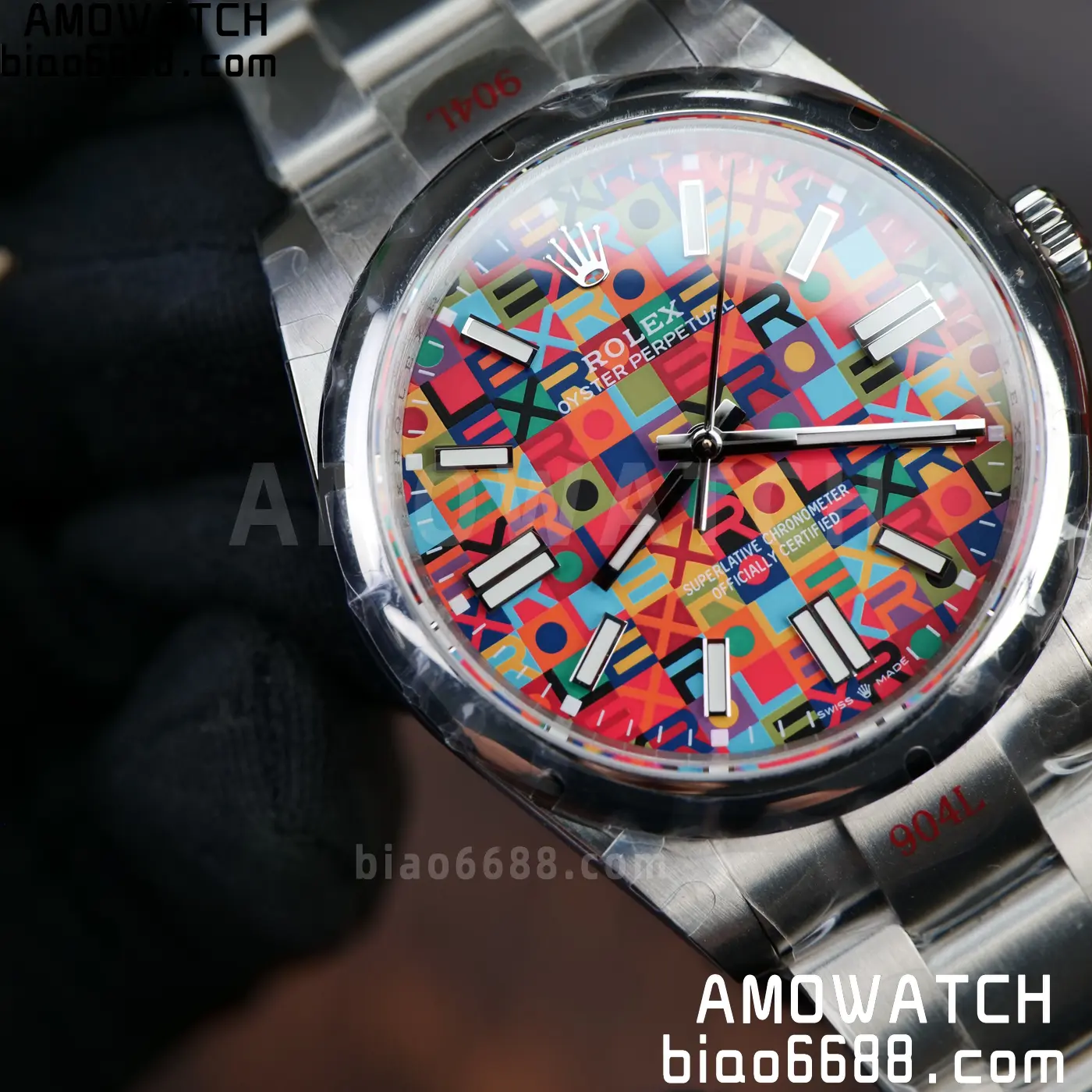 Rolex Oyster Perpetual 41mm 134300 QF 1:1 Best Edition Celebration Dial On SS Bracelet SH3230 (Free Sprung) 77 1466940cbfdec19 AMO Watch