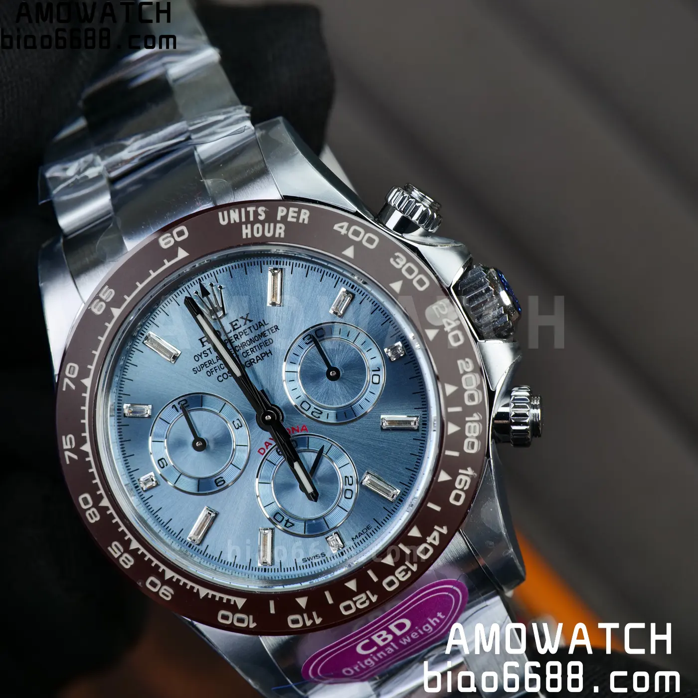 Rolex Daytona 116506 CBDF 1:1 Best Edition Ice Blue Crystal Dial on SS Bracelet 4130 210g 77 14c12ef58a5fe2e AMO Watch