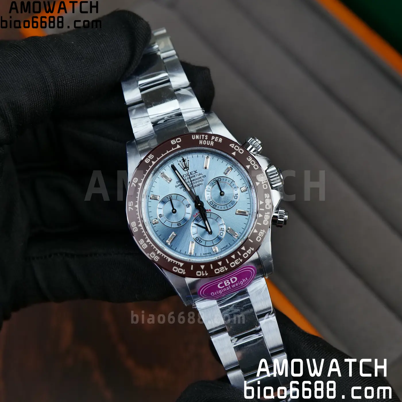 Rolex Daytona 116506 CBDF 1:1 Best Edition Ice Blue Crystal Dial on SS Bracelet 4130 210g 64 15af84a47cdf096 AMO Watch