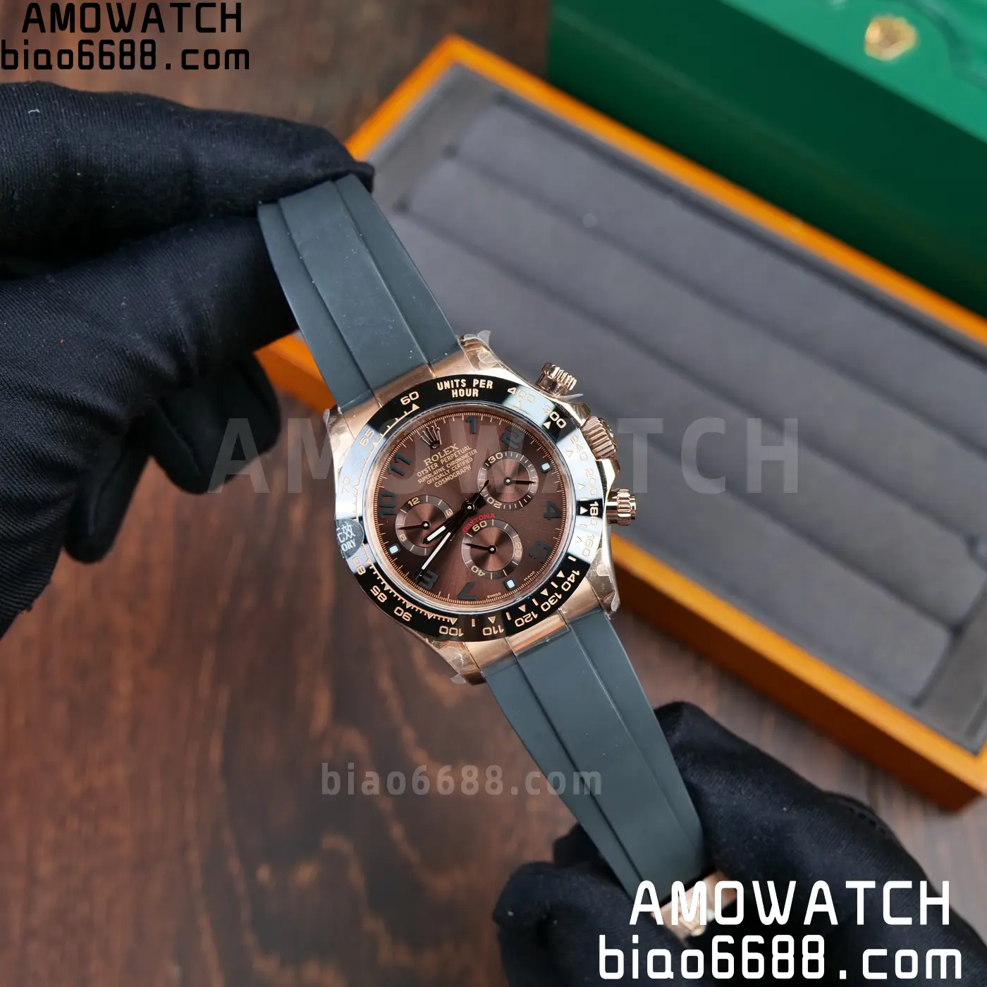 Rolex Daytona 116515 QF 1:1 Best Edition Brown Dial SH4130 V11 (Weighted) 59 19eca5ba28f17de 阿默表行AmoWatch