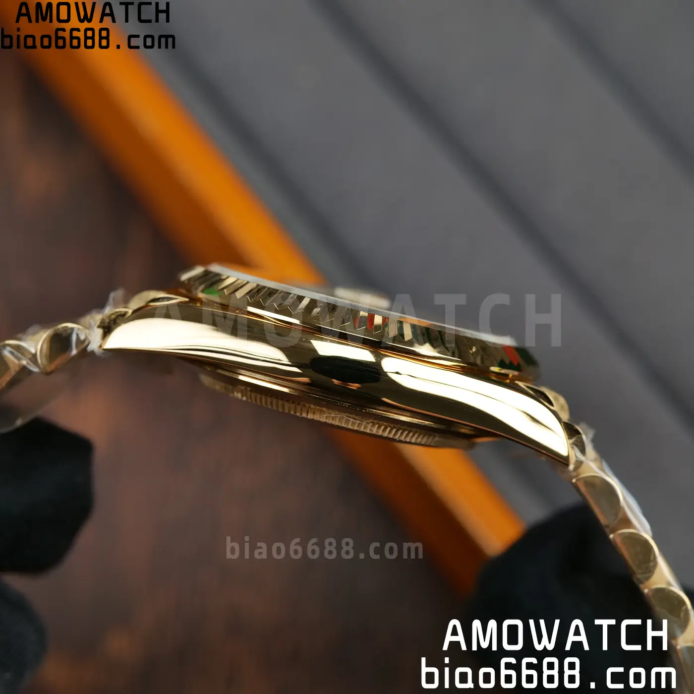 Custom Made Rolex Day Date 40 YG CBDF 1:1 Best Edition (Weighted) 67 1e1bc6f7b5594fd AMO Watch