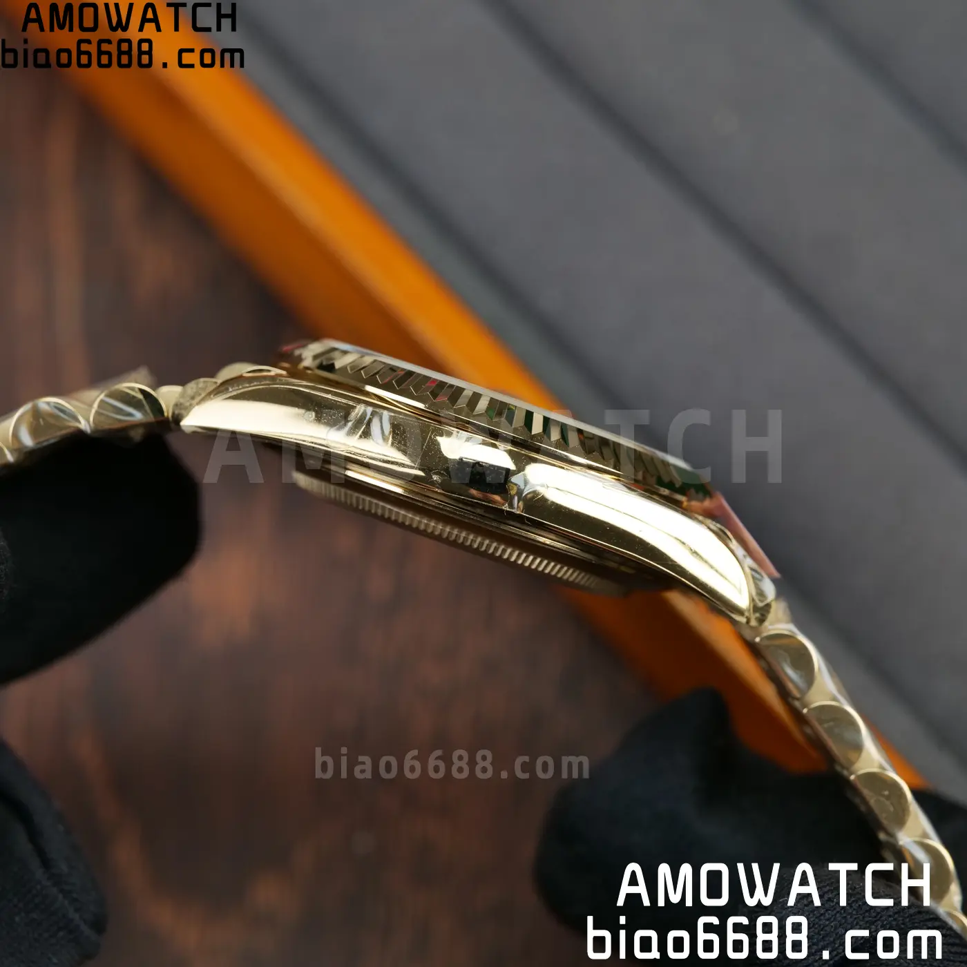 Rolex Day Date 40 YG CBDF 1:1 Best Edition YG Dial on President Bracelet VR3255 (210g) 69 200d1c4665ad7e2 AMO Watch