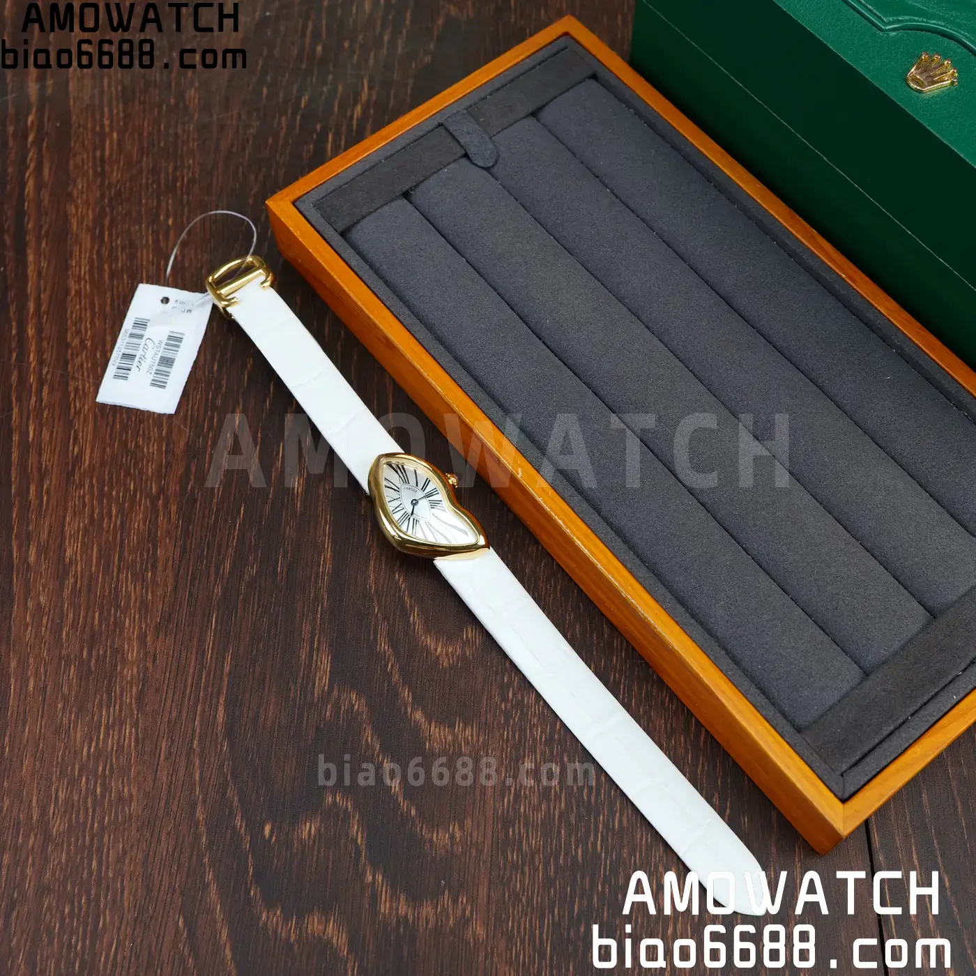 Cartier CRASH 23mm YG White dial Quartz 60 20625baead7edbf 阿默表行AmoWatch