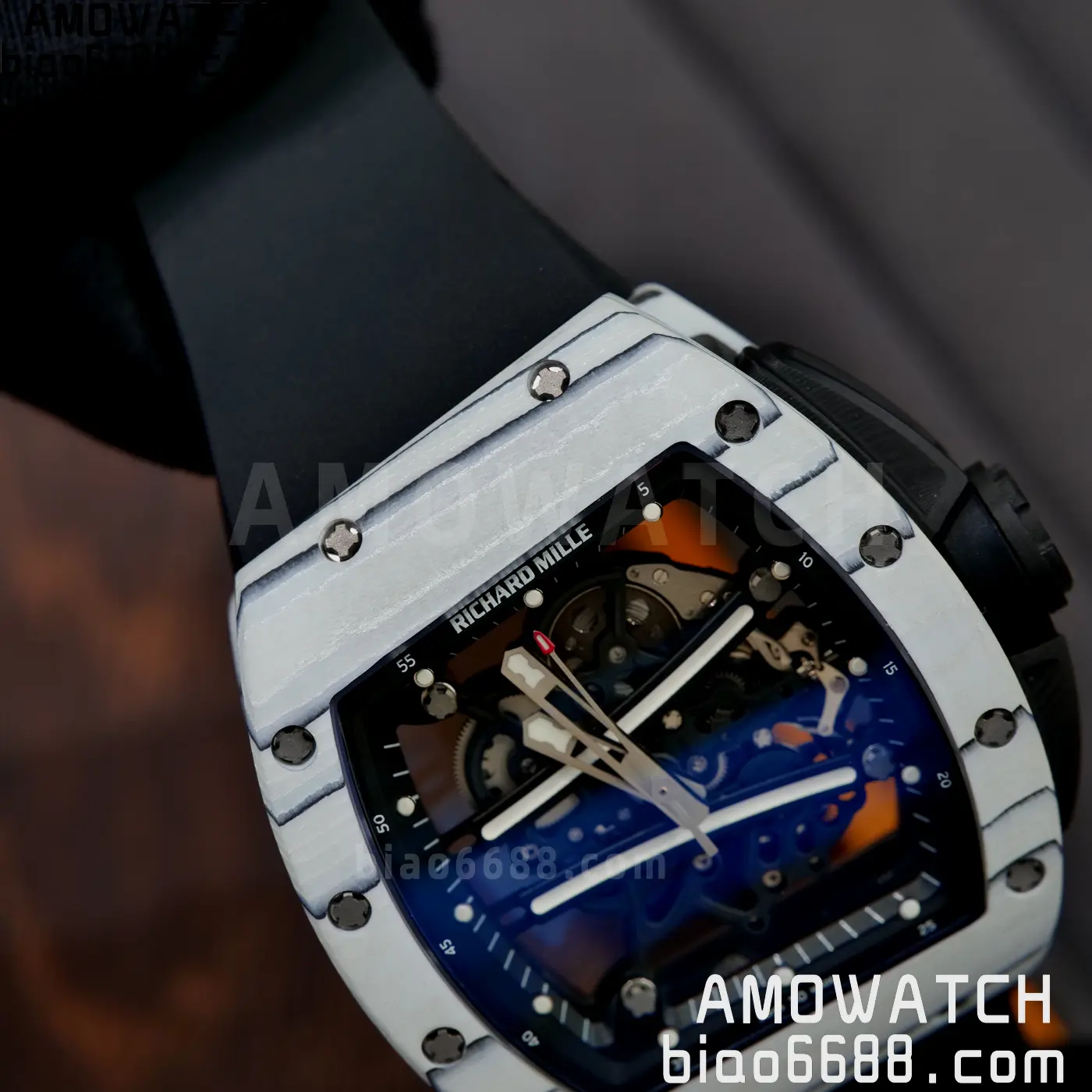 RICHARD MILLE RM61-01 RM6101 A9F 1:1 Best Edition Black Bezel Strap RMUL3 Free Sprung 86 244b80389f63b1d 阿默表行AmoWatch