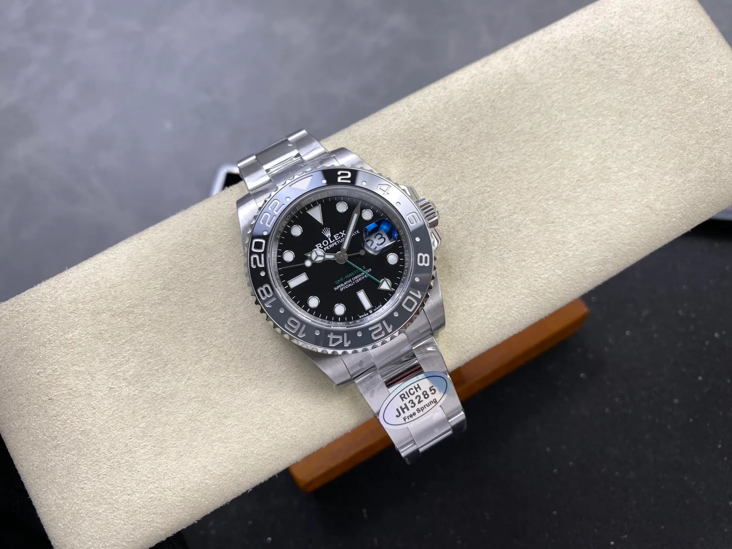Rolex GMT-Master II 126710 BLNR 904L Steel RICH Bruce Wayne 1:1 Best Edition on Oyster Bracelet JH3285 (Free Sprung) V2 45 253ef7c9d121885 阿默表行AmoWatch