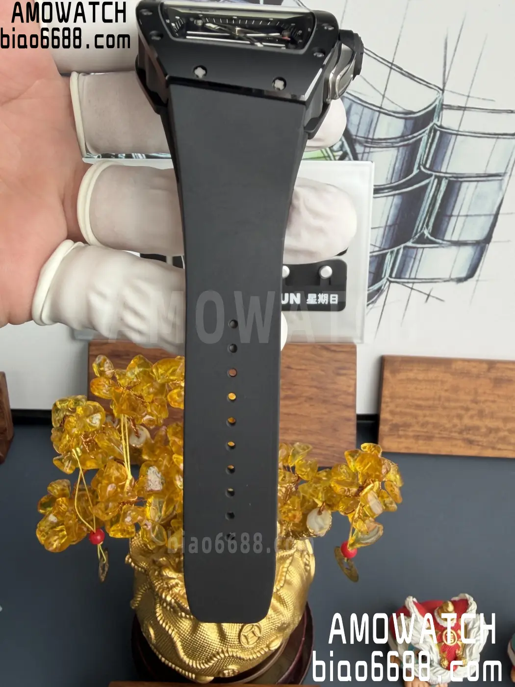 RICHARD MILLE RM61-01 RM6101 A9F 1:1 Best Edition Black Bezel Strap RMUL3 Free Sprung 32 25b6e624f136a77 阿默表行AmoWatch