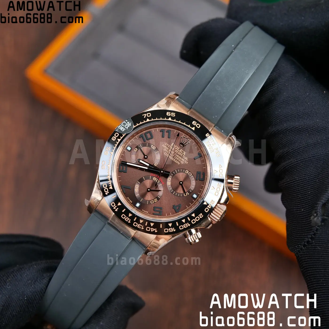 Rolex Daytona 116515 QF 1:1 Best Edition Brown Dial SH4130 V11 (Weighted) 61 274e4fa6397039b 阿默表行AmoWatch