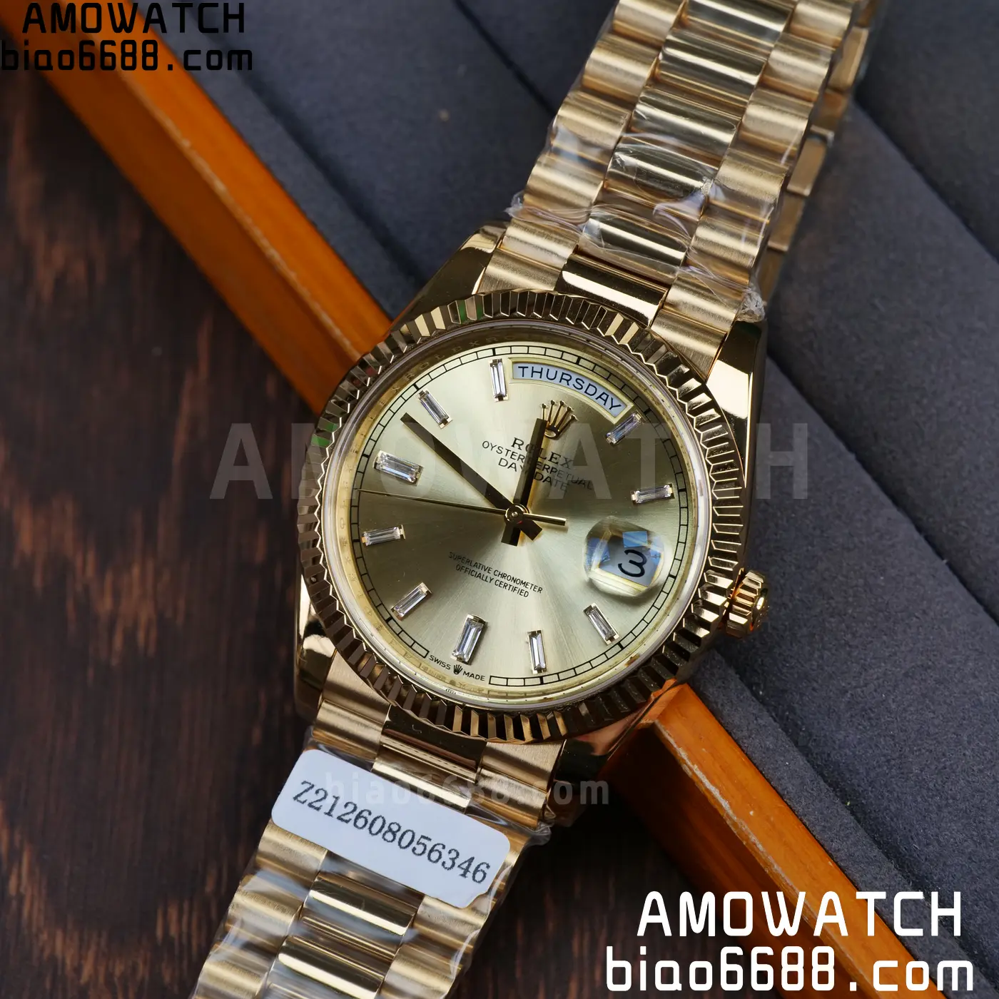 Custom Made Rolex Day Date 40 YG CBDF 1:1 Best Edition (Weighted) 79 27d84cf487bd153 AMO Watch