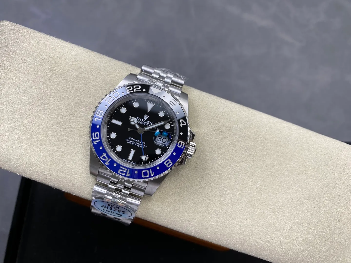 Rolex GMT-Master II 126710 BLNR 904L Steel RICH Batgirl 1:1 Best Edition on Jubilee Bracelet JH3285 (Free Sprung) V2 30 2943581f1f046a9 阿默表行AmoWatch