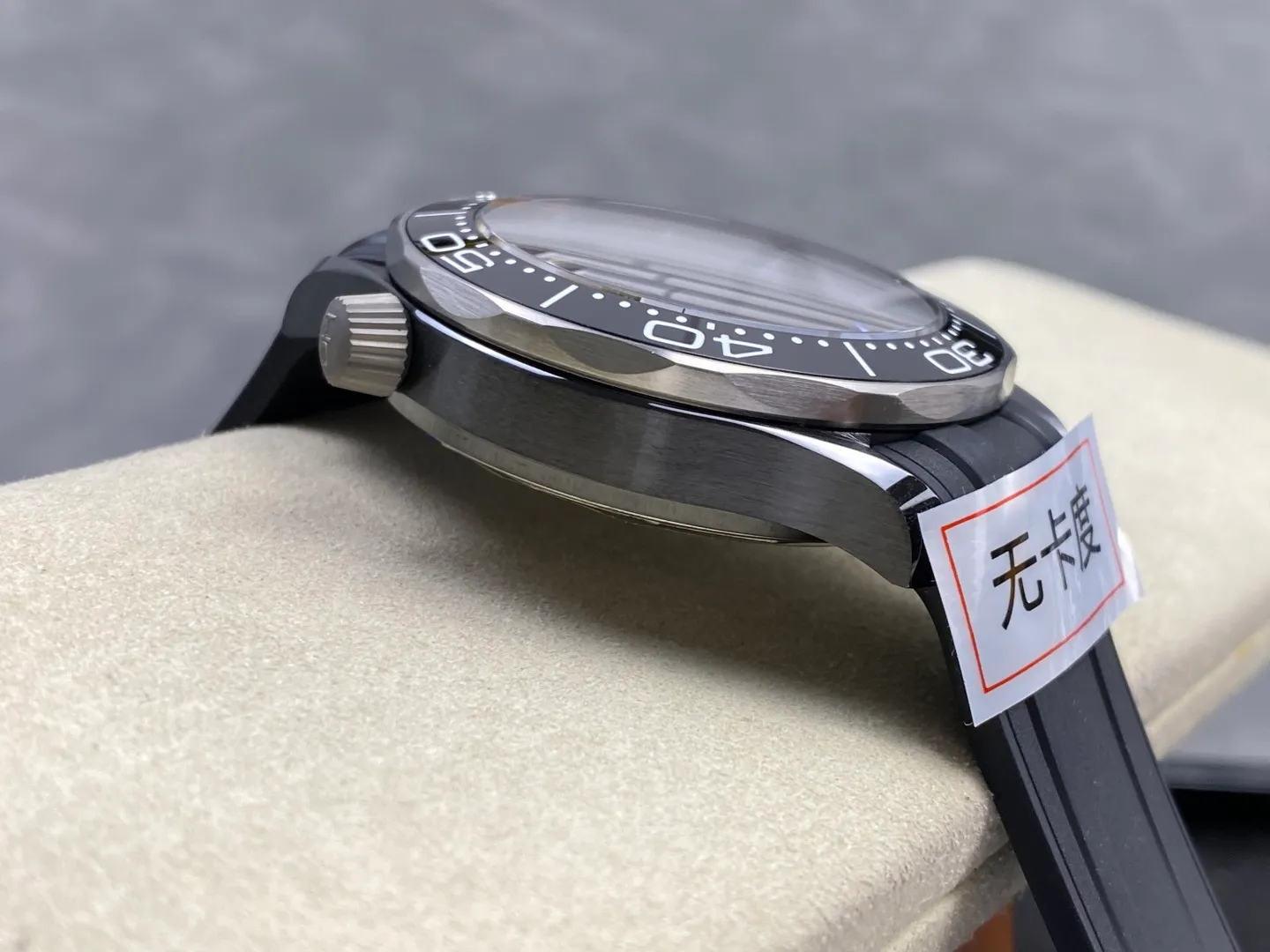 OMEGA Seamaster Diver 300M Black Ceramic Bezel ORF 1:1 Best Edition Black Dial On Black Rubber Strap OR8806 (Free Spring) 32 2984c2ad5fb4e31 AMO Watch