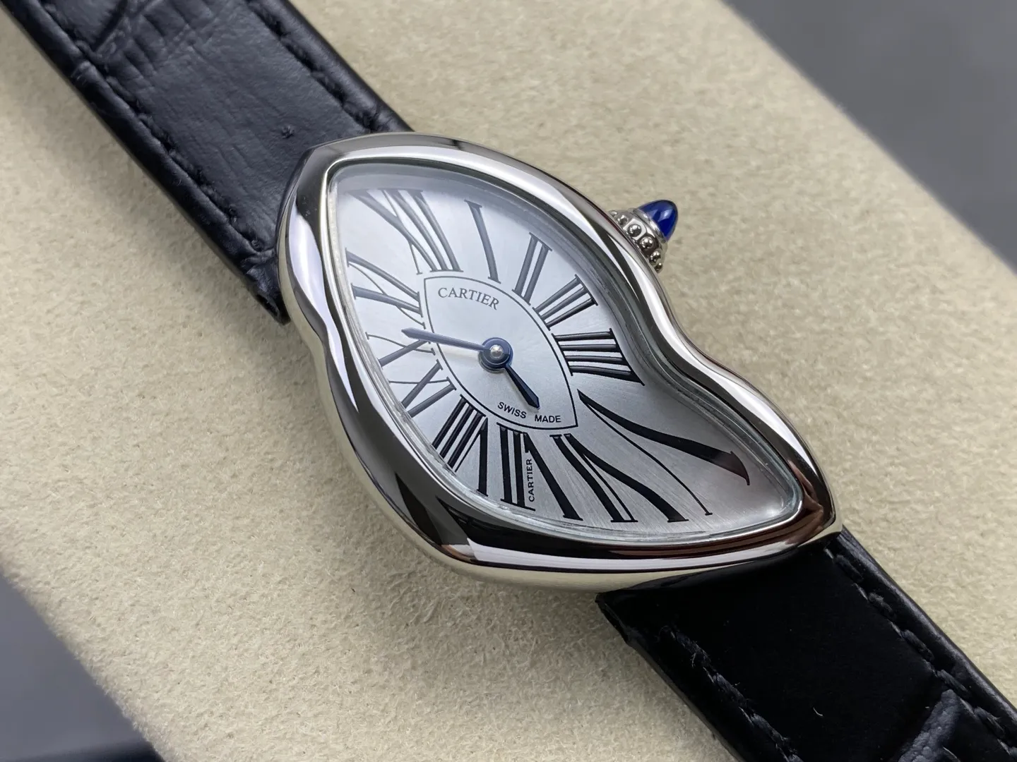 Cartier CRASH SS 23mm Silver dial Quartz 28 2add7bb2823aeea AMO Watch