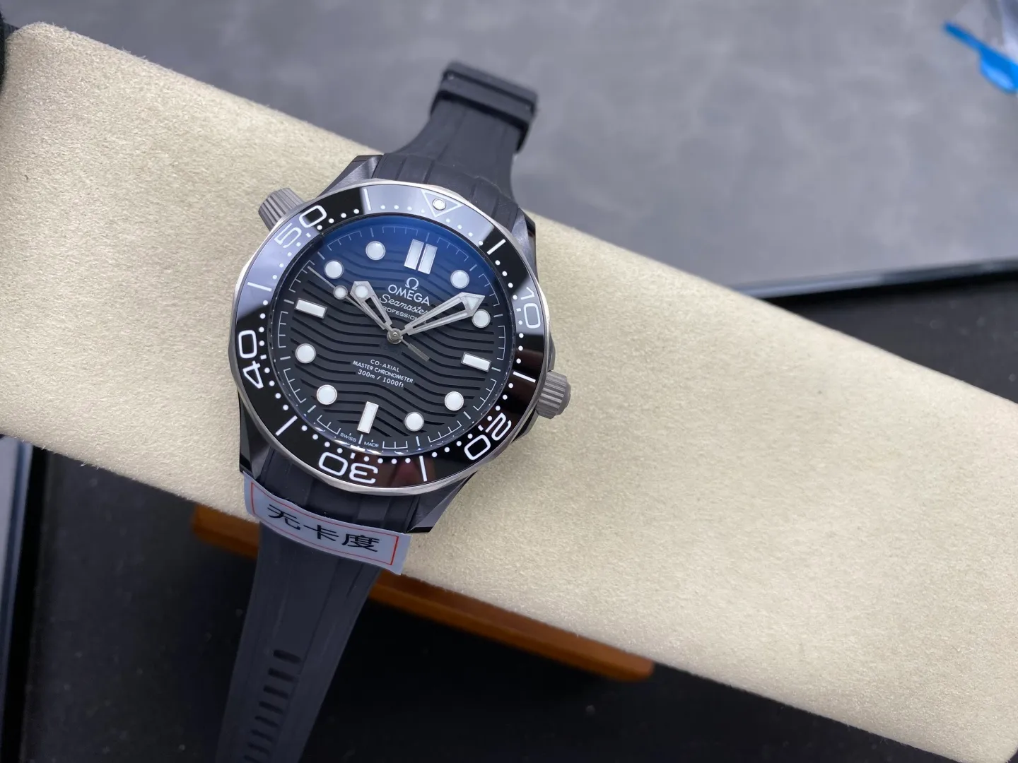 OMEGA Seamaster Diver 300M Black Ceramic Bezel ORF 1:1 Best Edition Black Dial On Black Rubber Strap OR8806 (Free Spring) 31 2bf3db085c9d580 AMO Watch