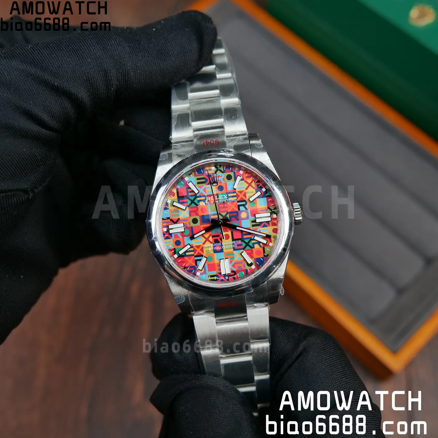 Rolex Oyster Perpetual 41mm 134300 QF 1:1 Best Edition Celebration Dial On SS Bracelet SH3230 (Free Sprung) 64 3034df849b9ae84 AMO Watch