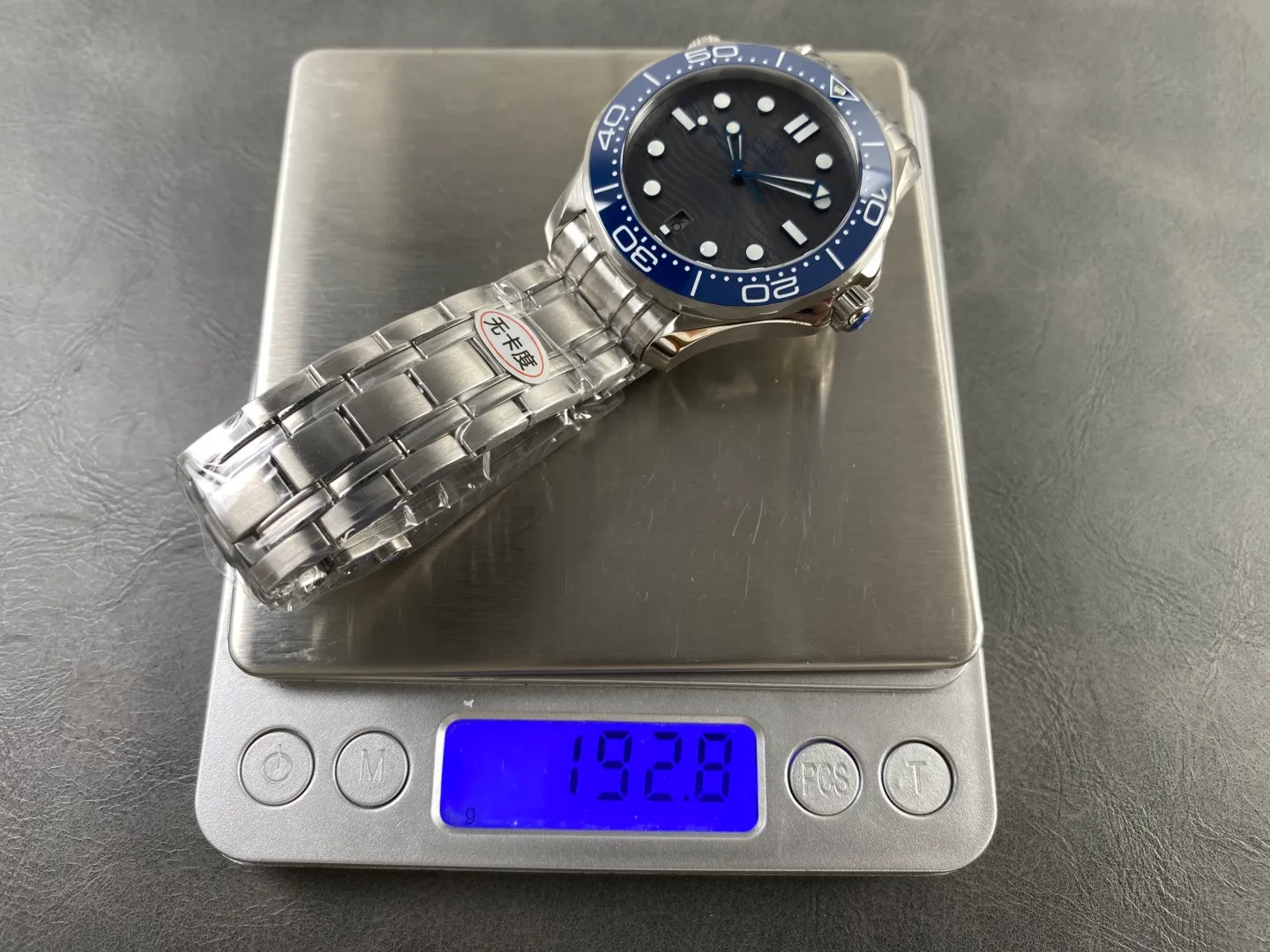 OMEGA Seamaster Diver 300M SS ORF 1:1 Best Edition Blue Ceramic Gray Dial on SS Bracelet (Free Spring) 42 30c5b09097a8ec9 AMO Watch